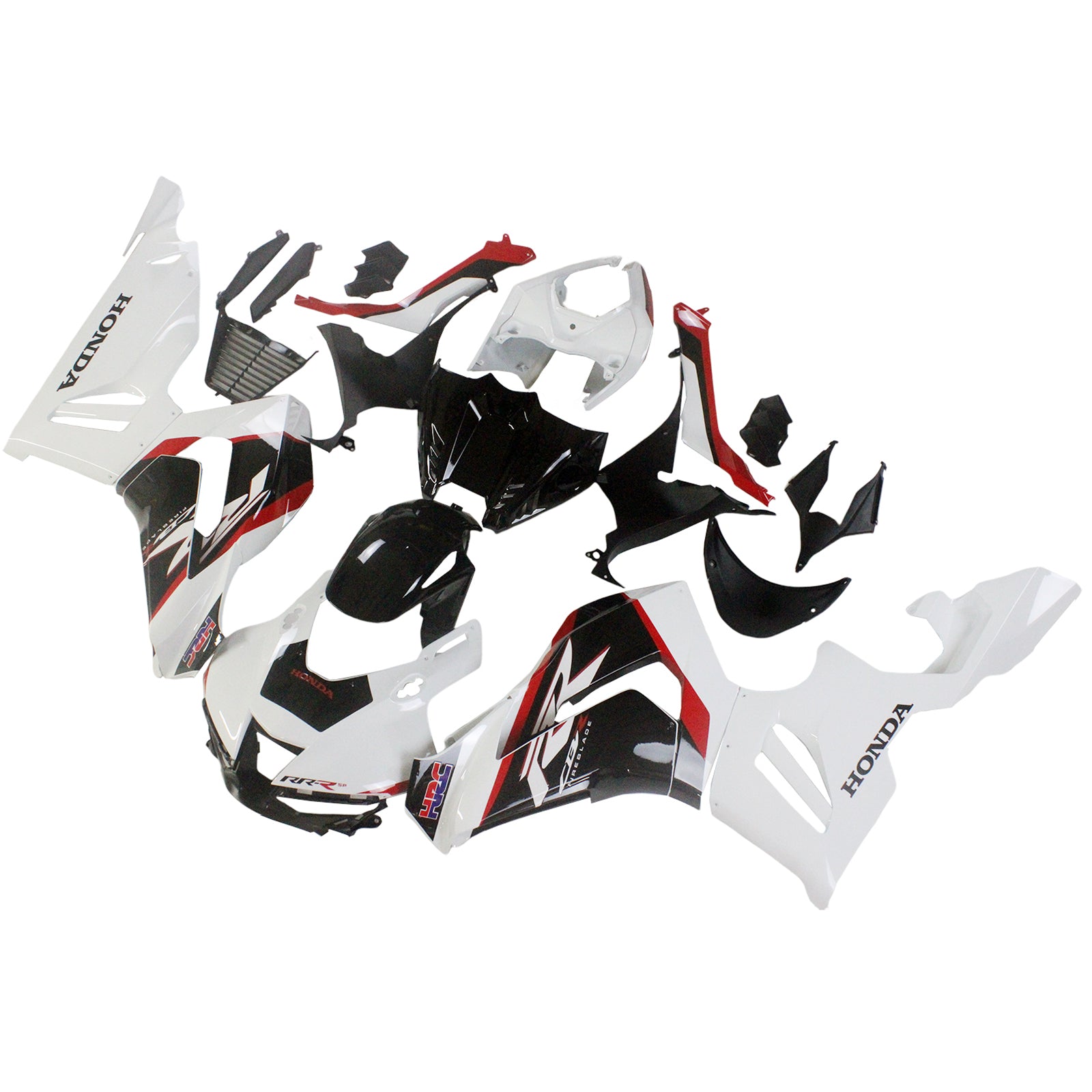 Amotopart 2020-2023 CBR1000RR-R Honda White&Red Style2 Fairing Kit