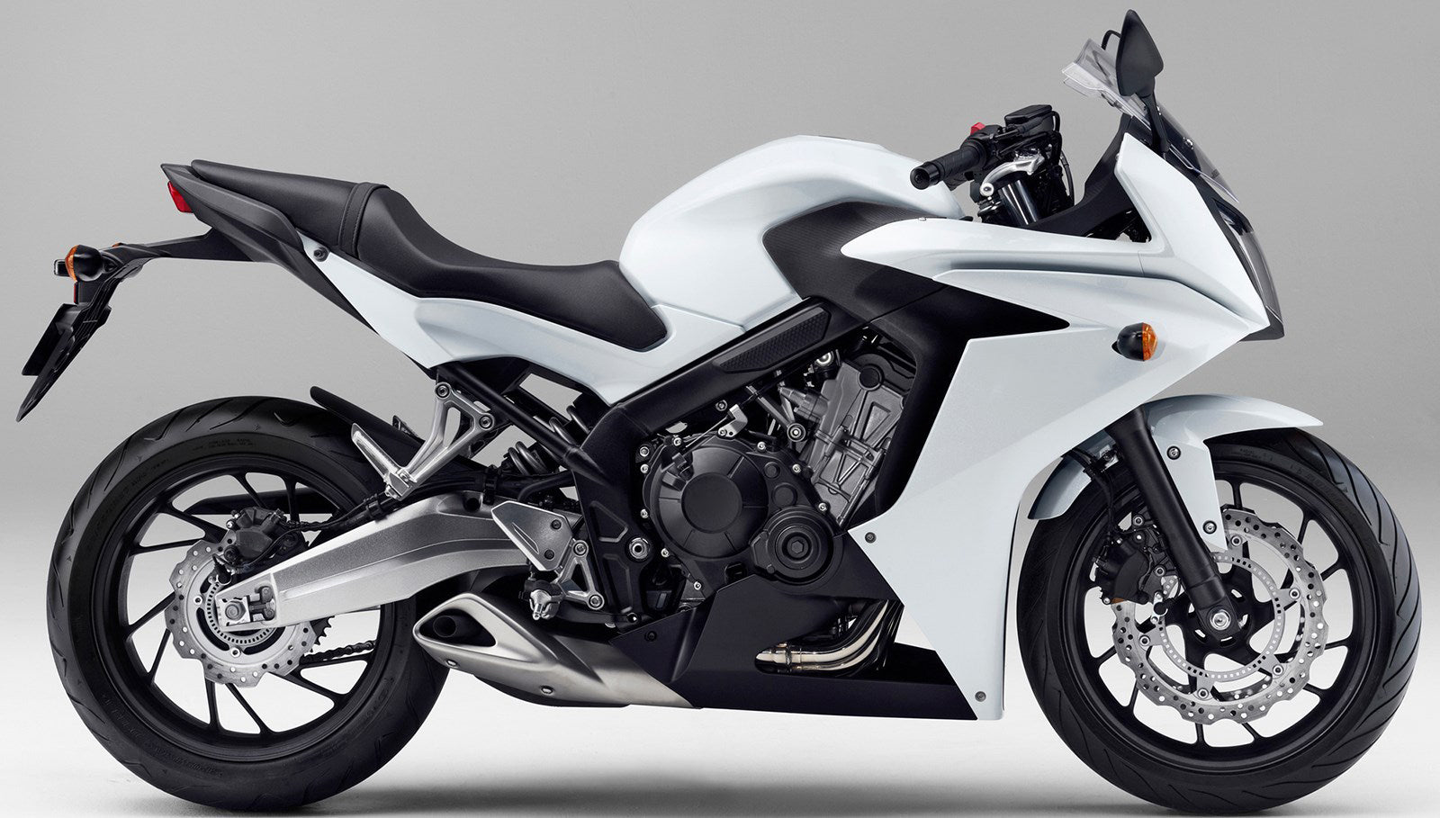 Amotopart 2017-2019 Honda CBR650F Plain White Fairing Kit