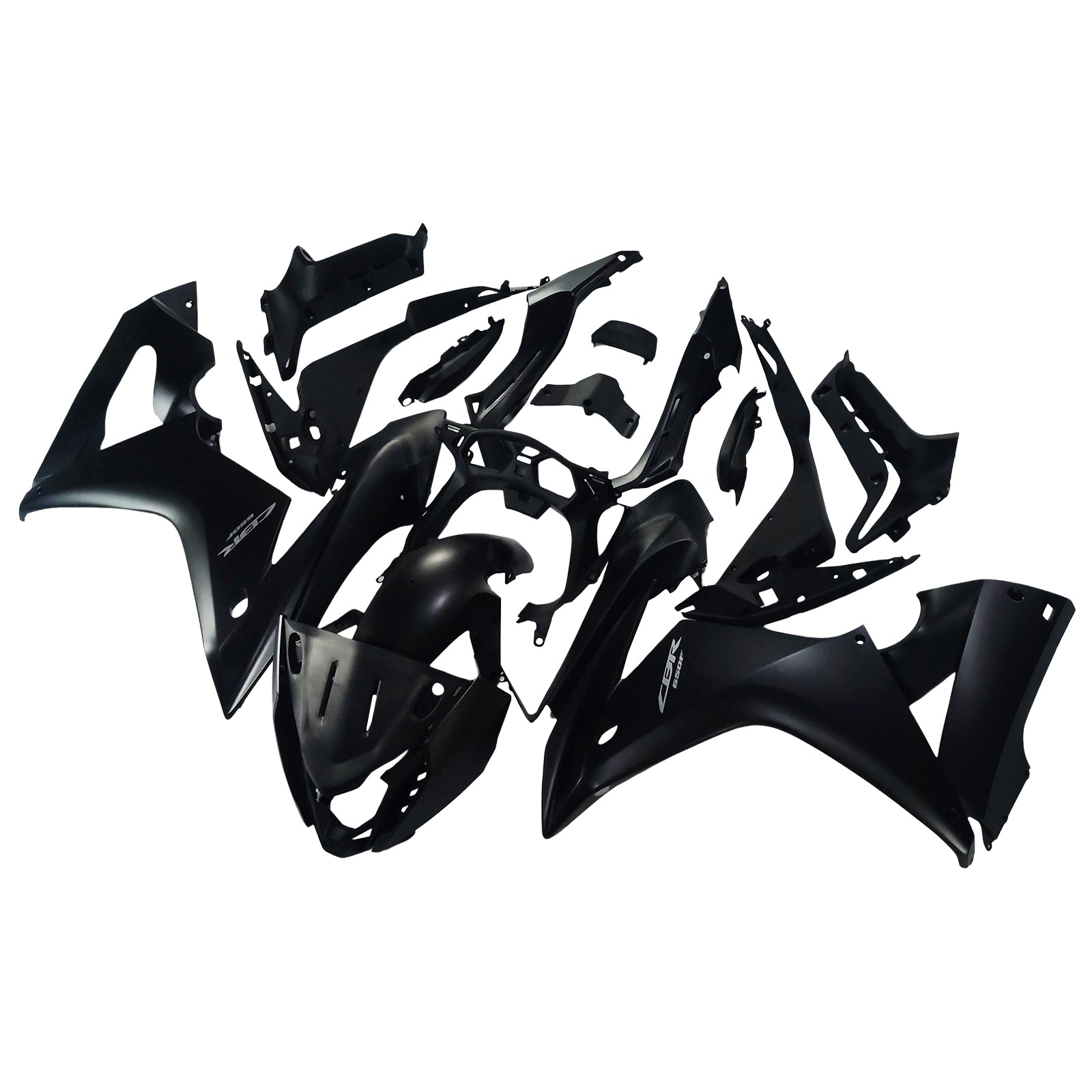 Amotopart 2017-2019 Honda CBR650F Black Fairing Kit