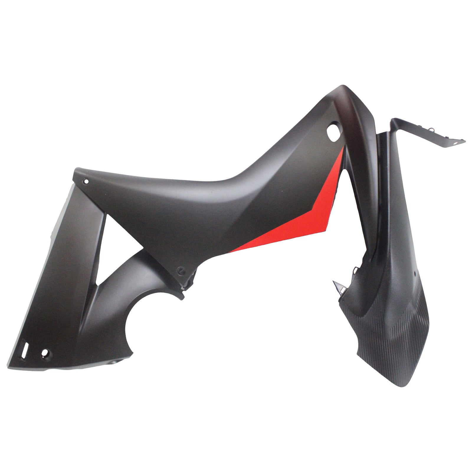 Amotopart 2017-2019 Honda CBR650F Schwarz&Rotes Verkleidungsset