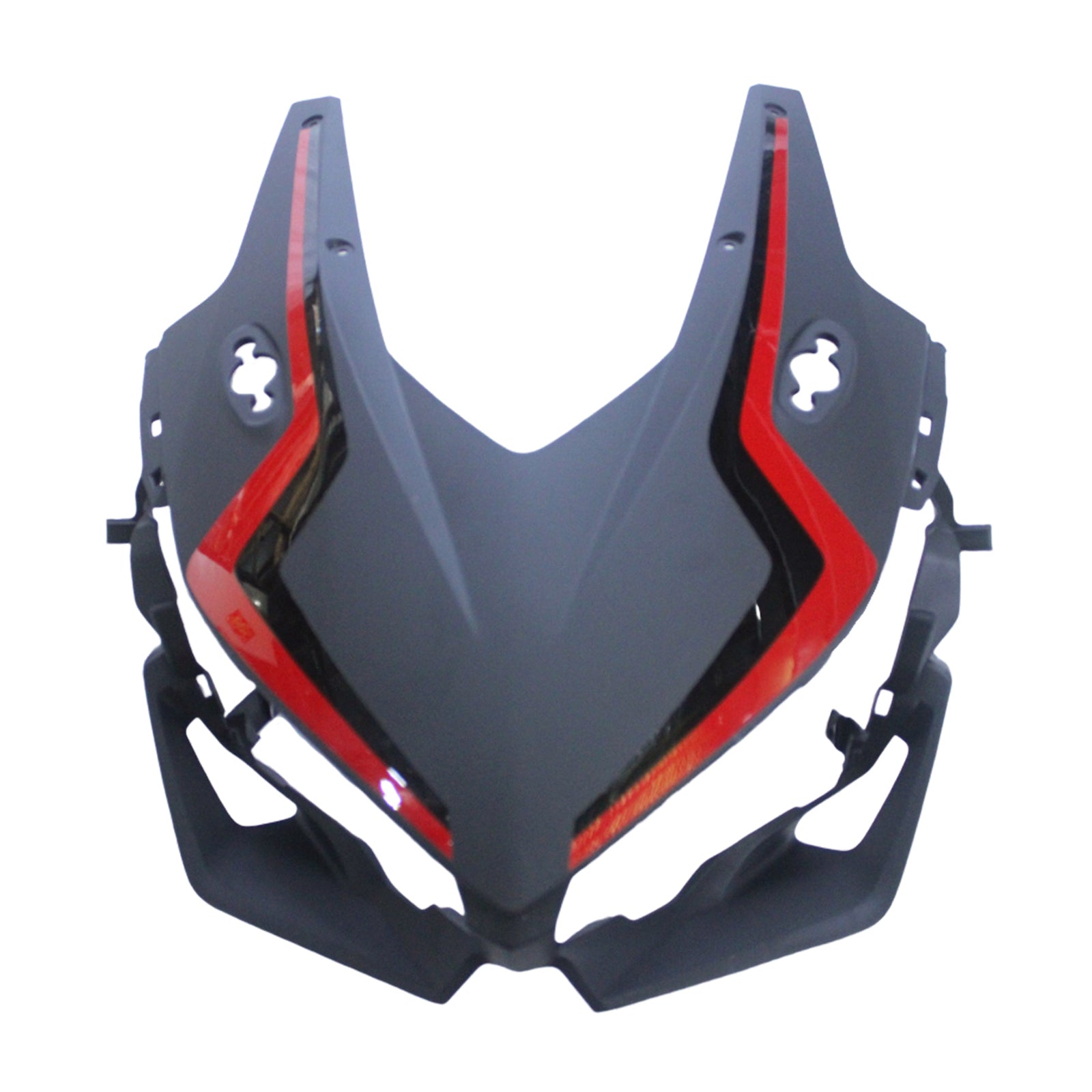 Amotopart 2019-2021 CBR500R Honda Black with Red Accents Style2 Kit de carénage