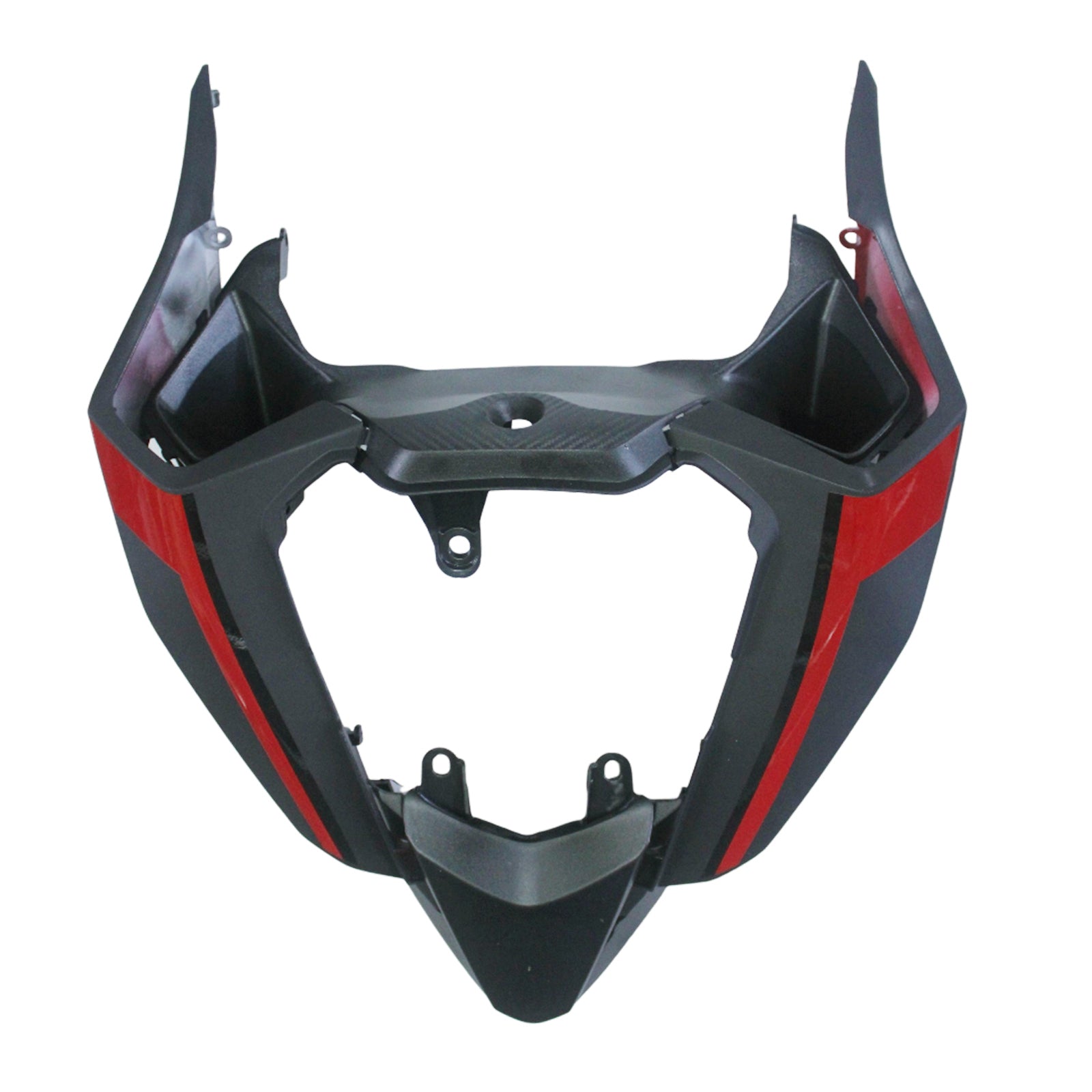 Amotopart 2019-2021 CBR500R Honda Black with Red Accents Style2 Kit de carénage