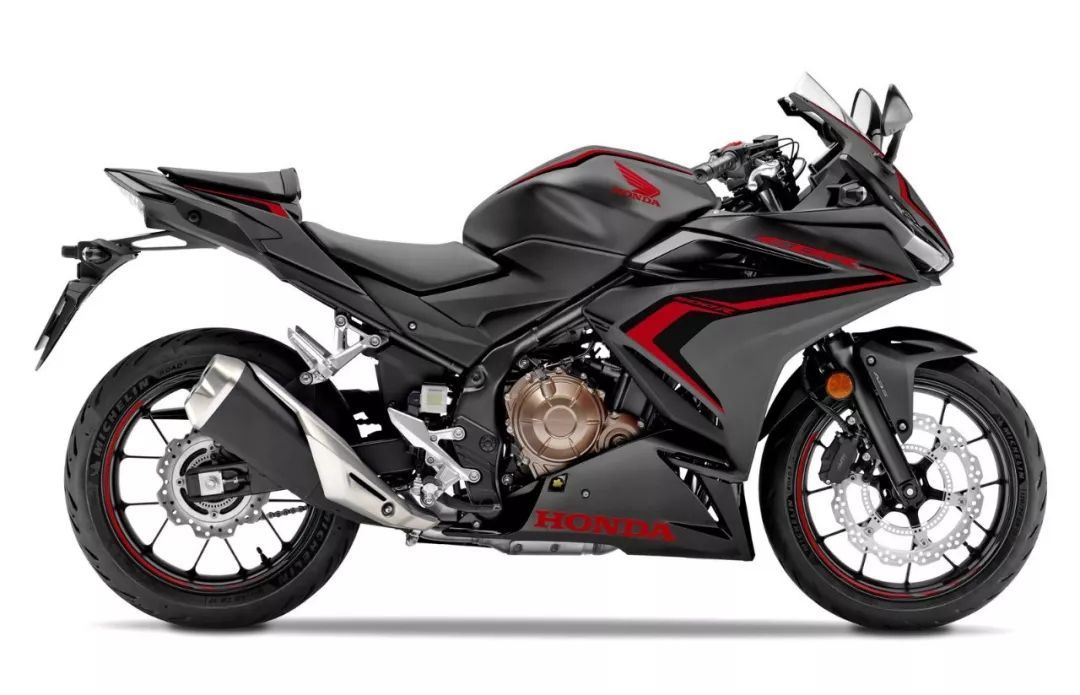 Amotopart 2019-2021 CBR500R ホンダ ブラック レッドアクセント付き Style2 フェアリングキット