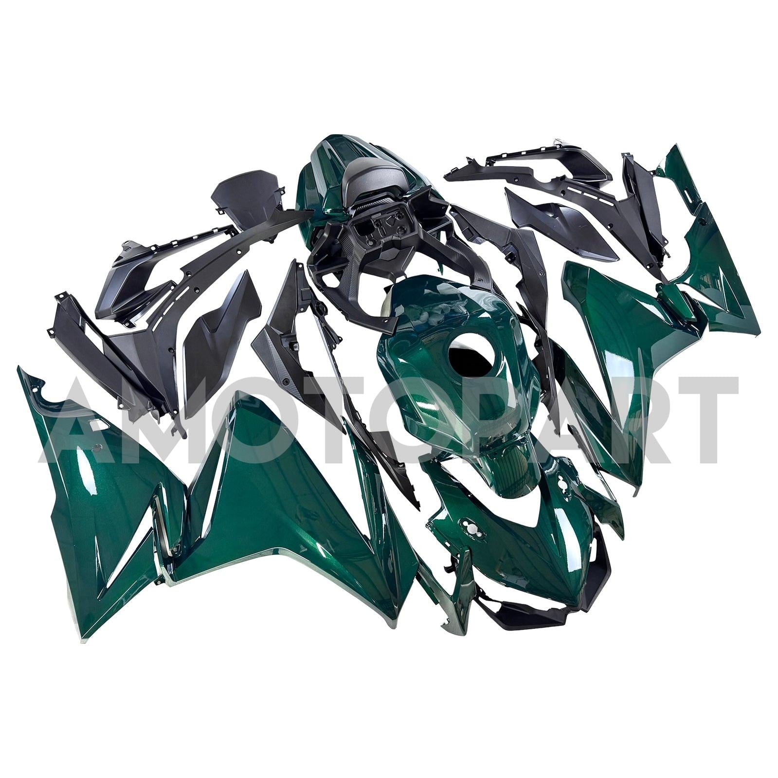 Amotopart 2019-2021 Honda CBR500R Green Fairing Kit