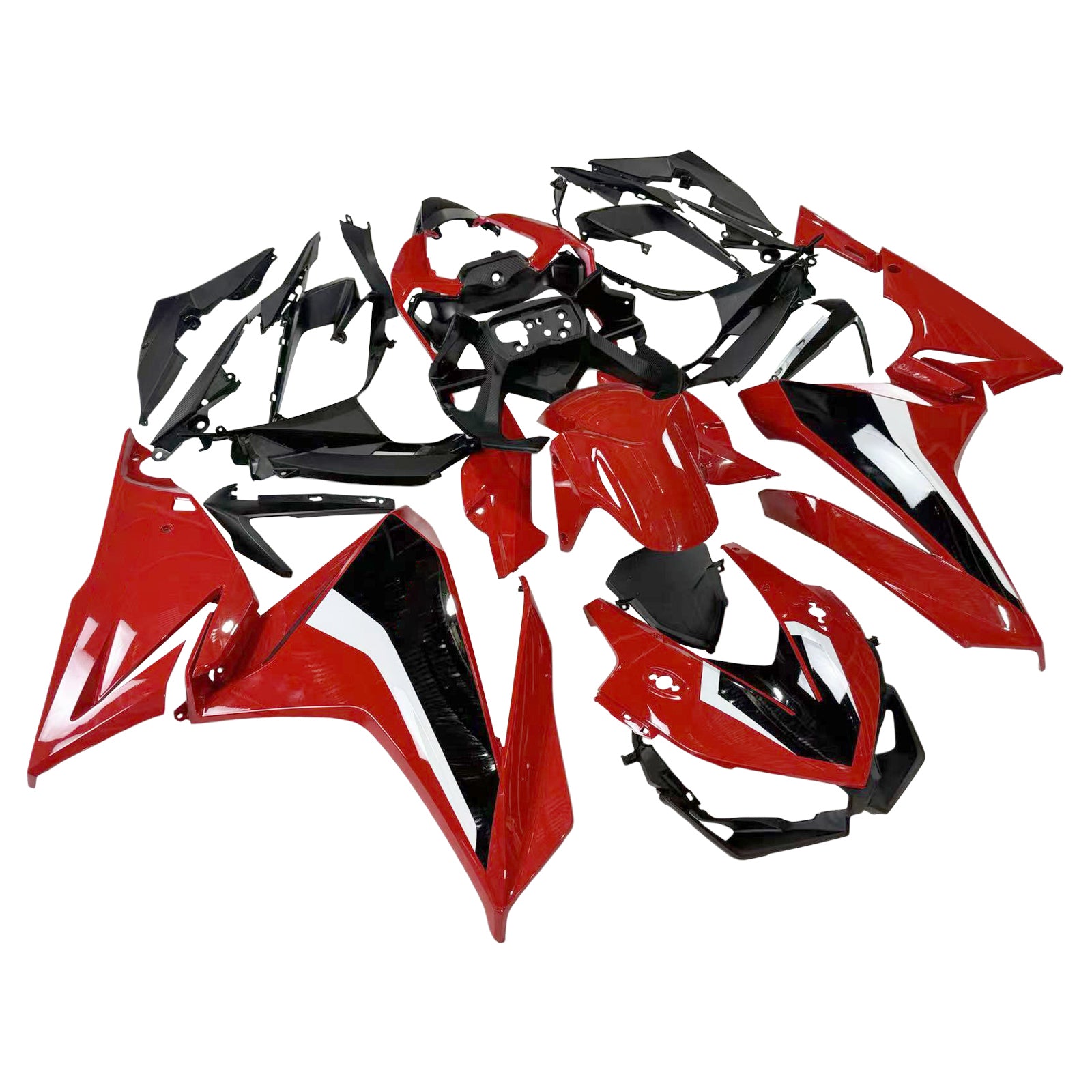 Amotopart 2022-2023 CBR500R Honda Red&Black Fairing Kit