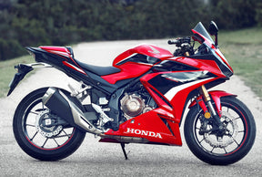 Kit carena Amotopart 2022-2023 CBR500R Honda rosso e nero