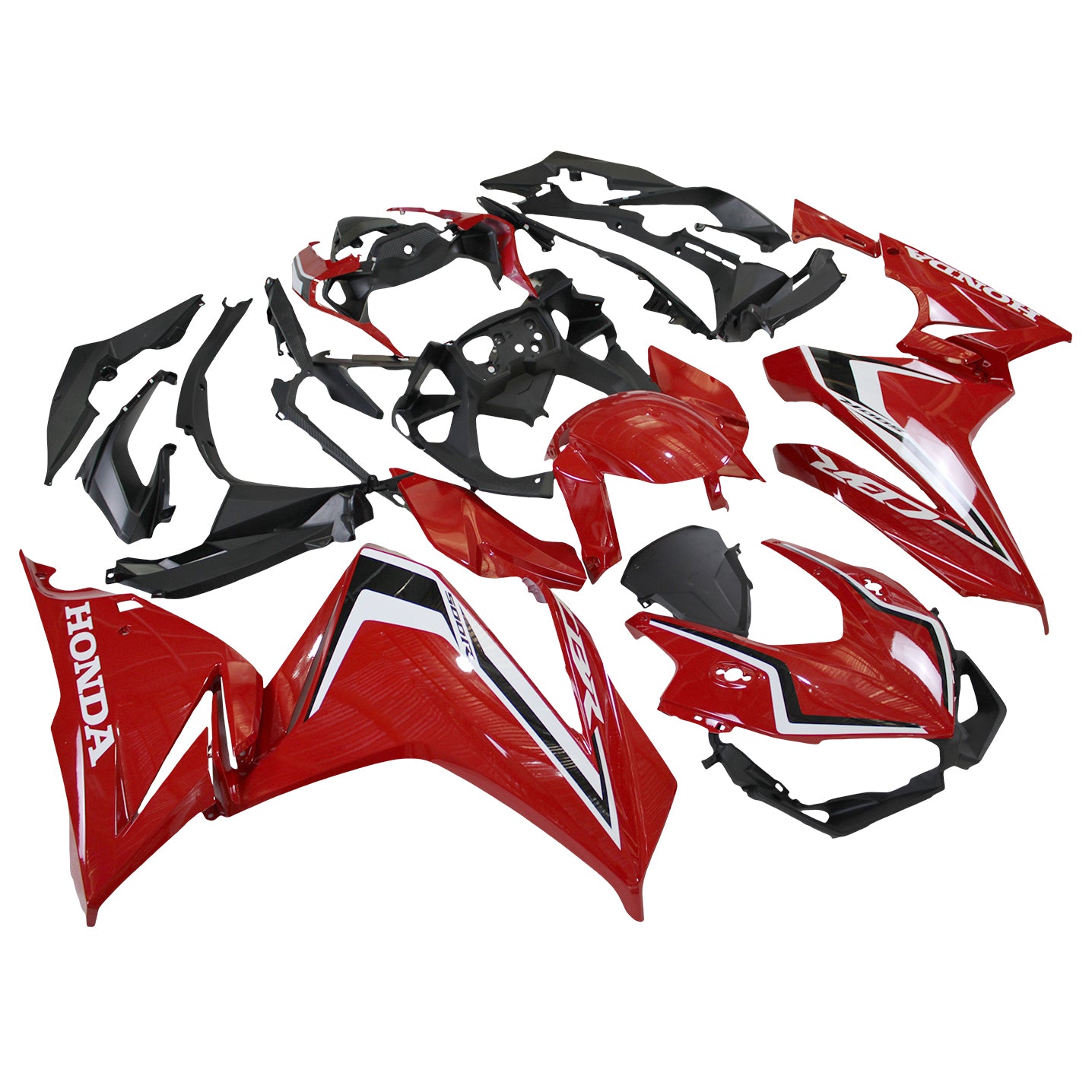 Kit carena rossa Amotopart 2022-2023 CBR500R Honda