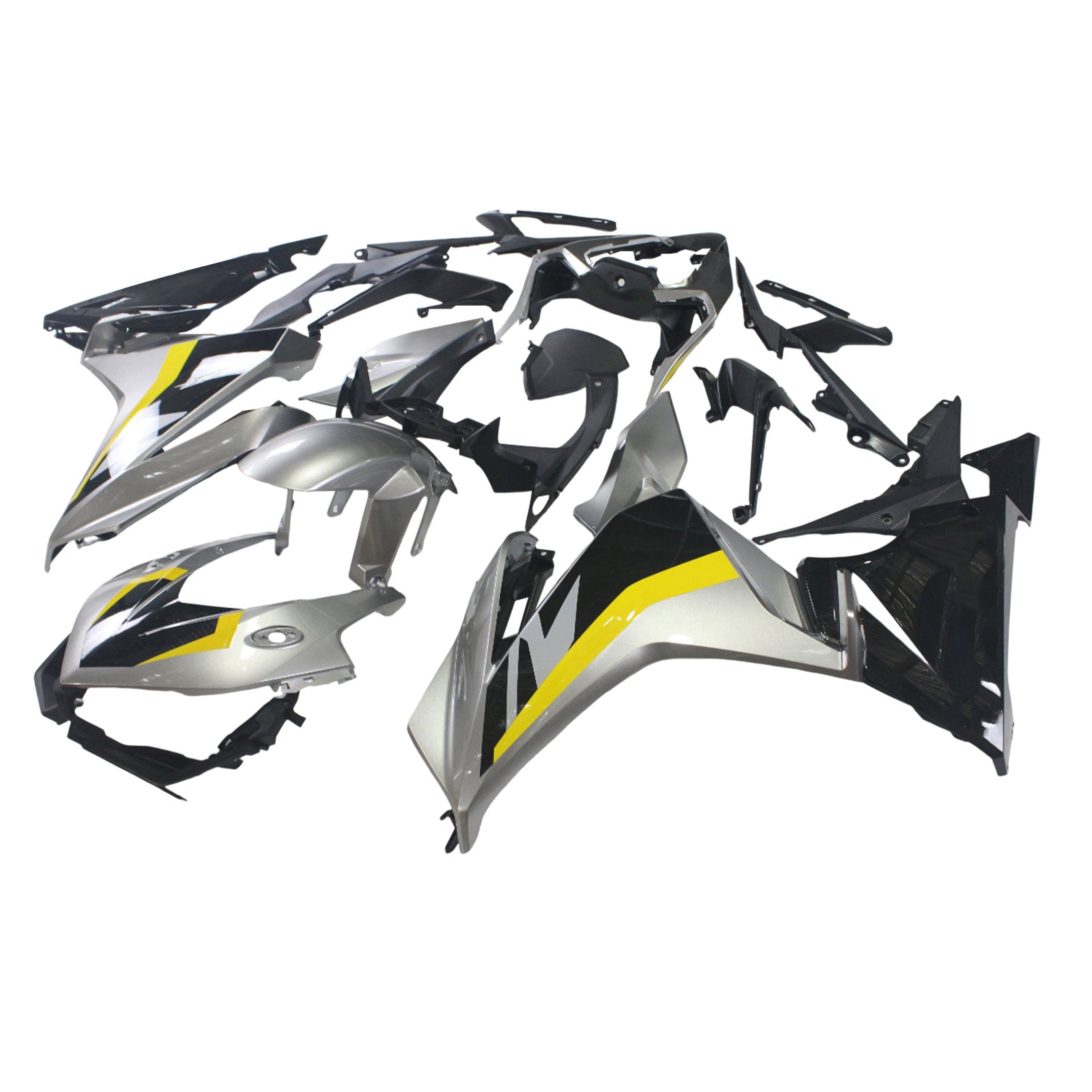 Amotopart 2022-2023 CBR500R Honda Black&Yellow Fairing Kit
