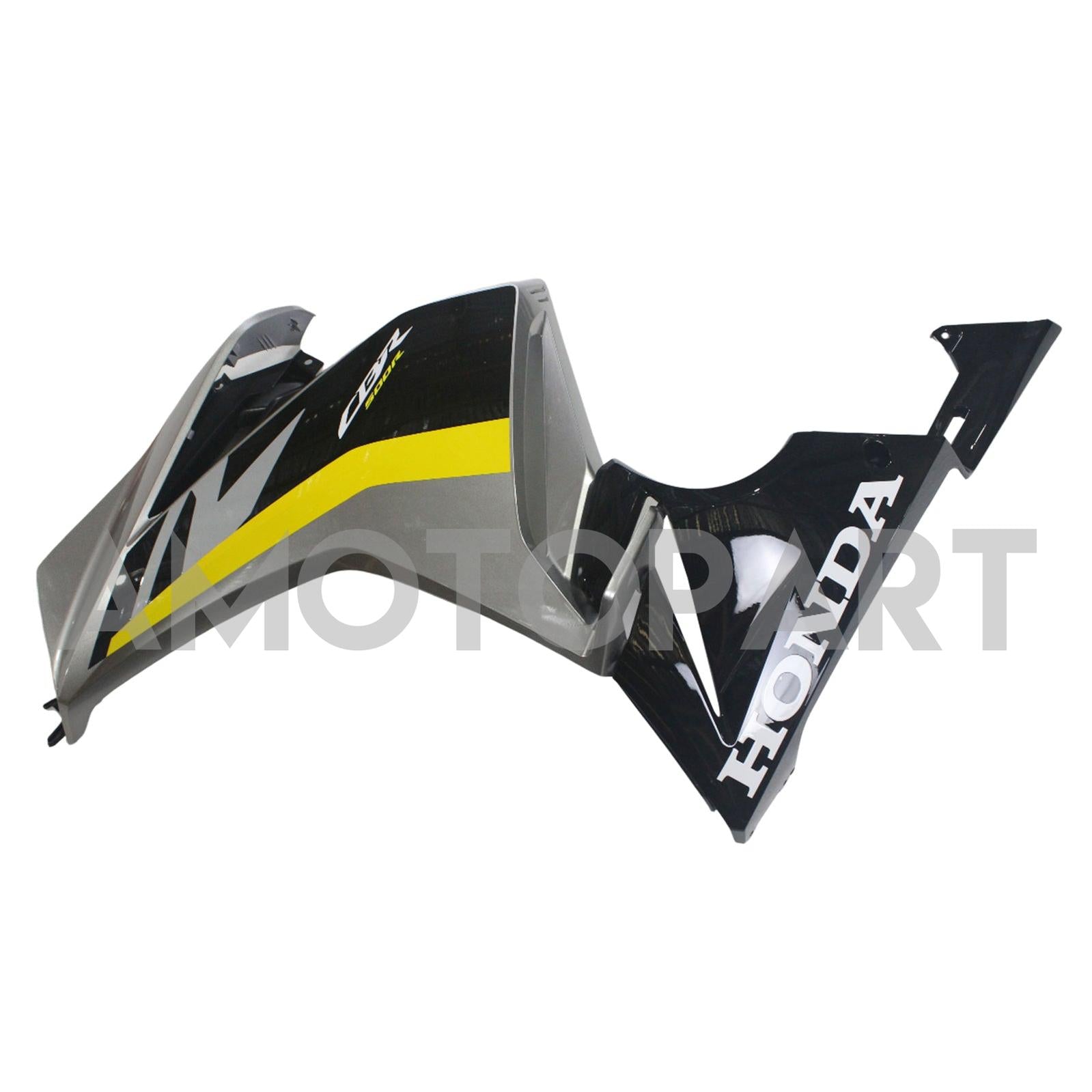 Amotopart 2022-2023 CBR500R Honda Schwarz&Gelbes Verkleidungsset