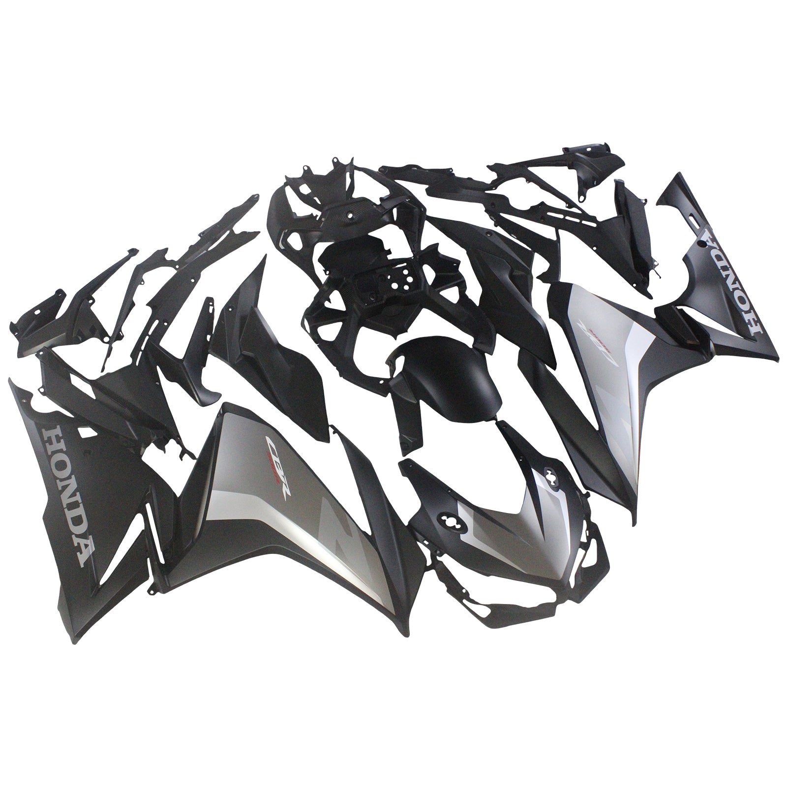 Amotopart 2022-2023 CBR500R Honda Black&Grey Fairing Kit