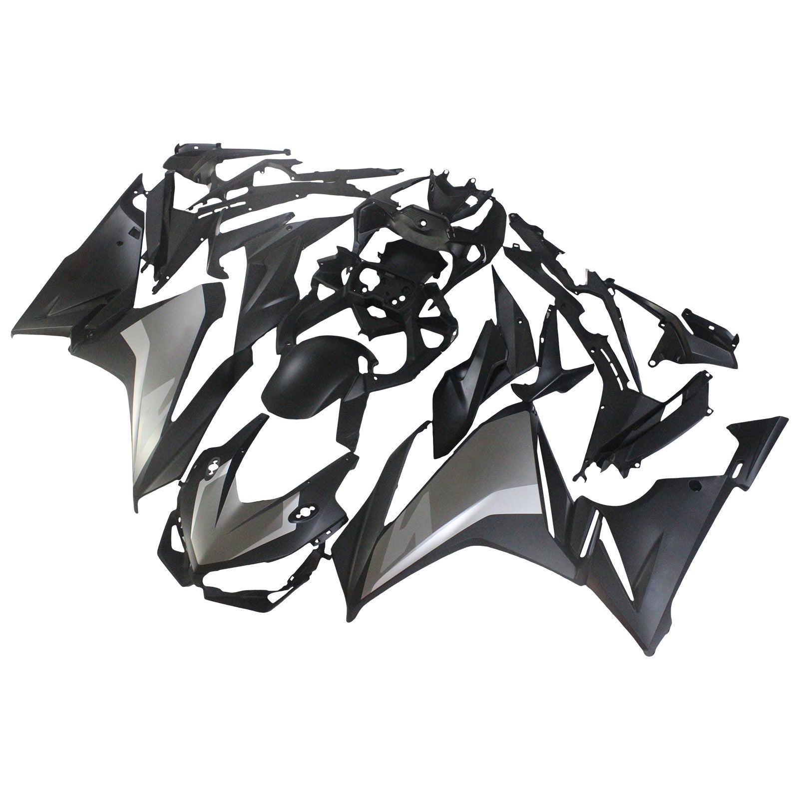 Amotopart 2022-2023 CBR500R Honda Schwarz&Grauer Verkleidungssatz