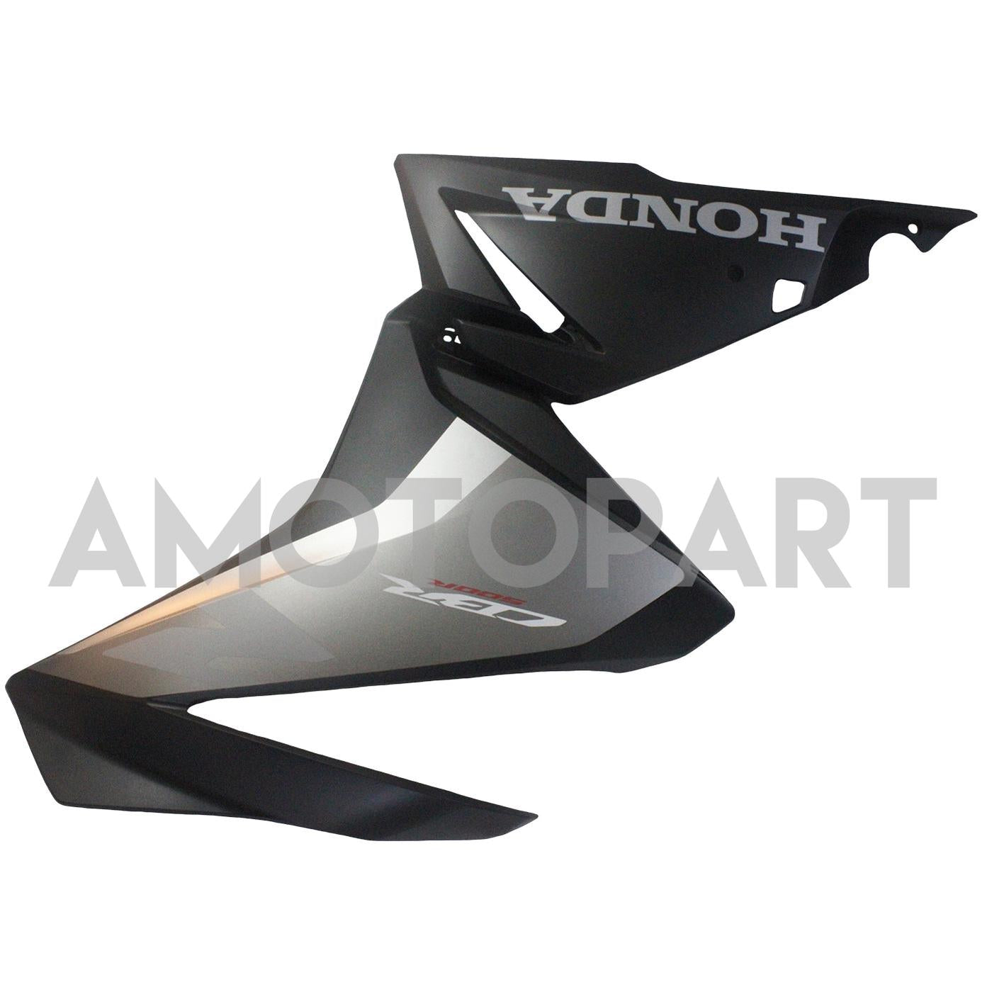 Amotopart 2022-2023 CBR500R Honda Schwarz&Graues Verkleidungsset