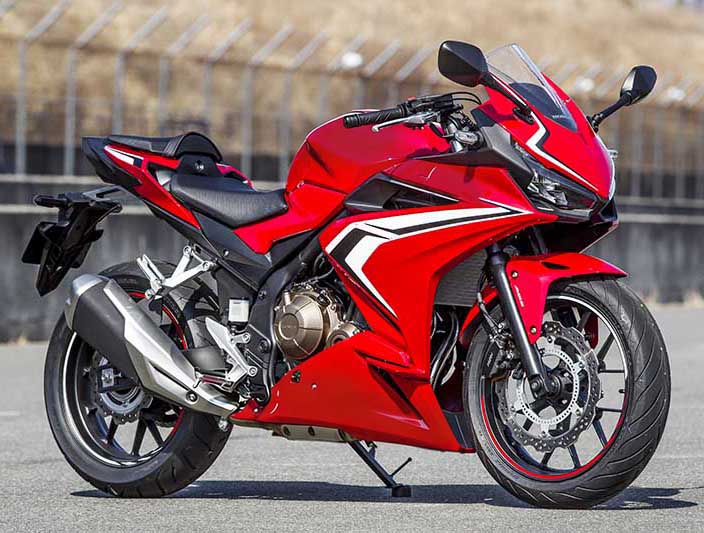 Amotopart 2022 CBR400R Honda Red Fairing Kit