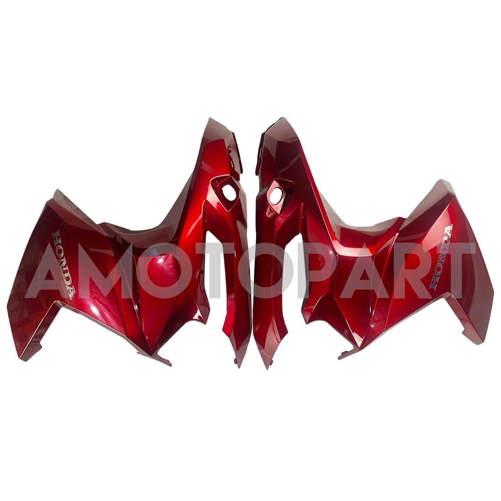Amotopart 2022-2024 ホンダ ADV160 ブラック レッド フェアリングキット