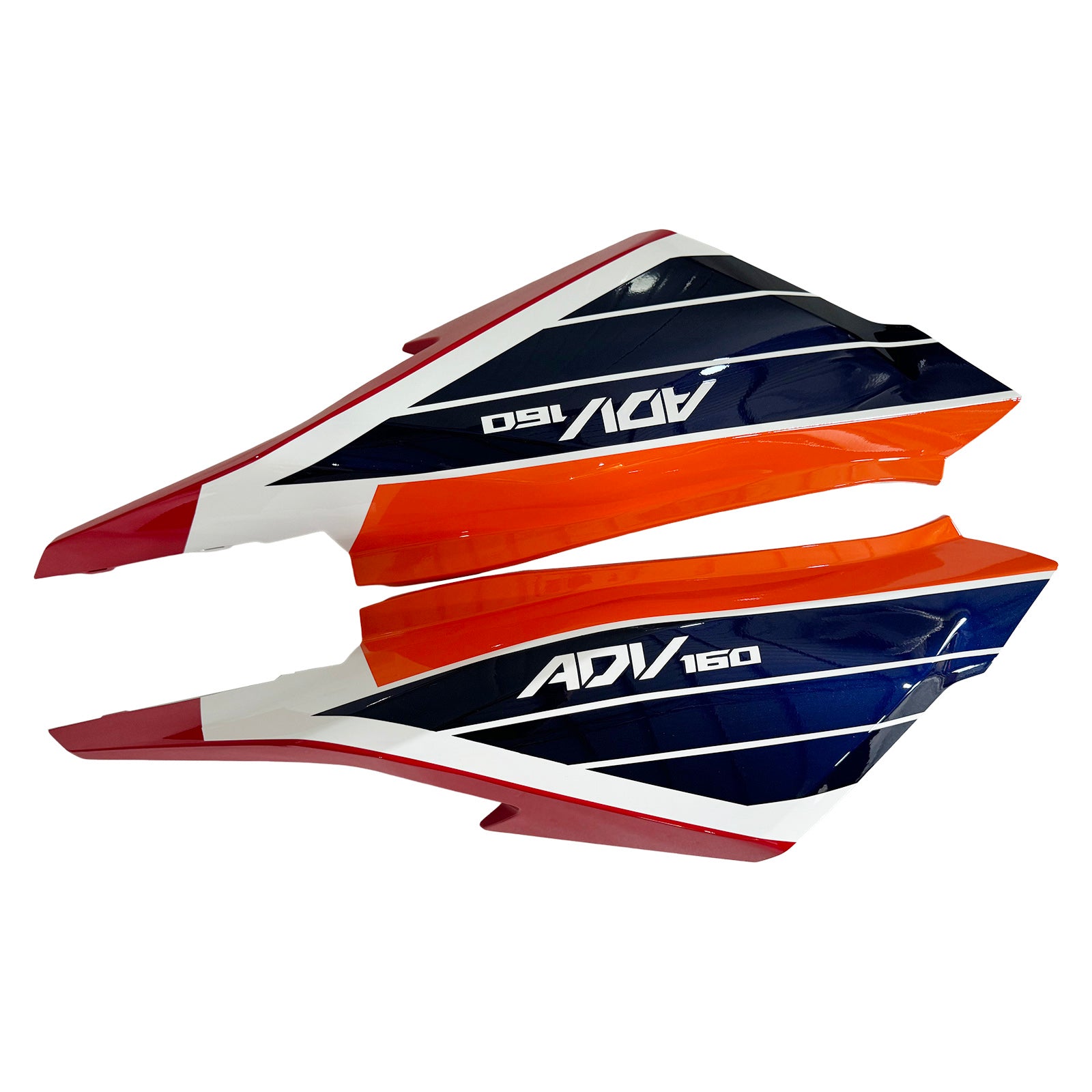 Amotopart 2022-2023 Honda ADV160 Black White Orange Fairing Kit