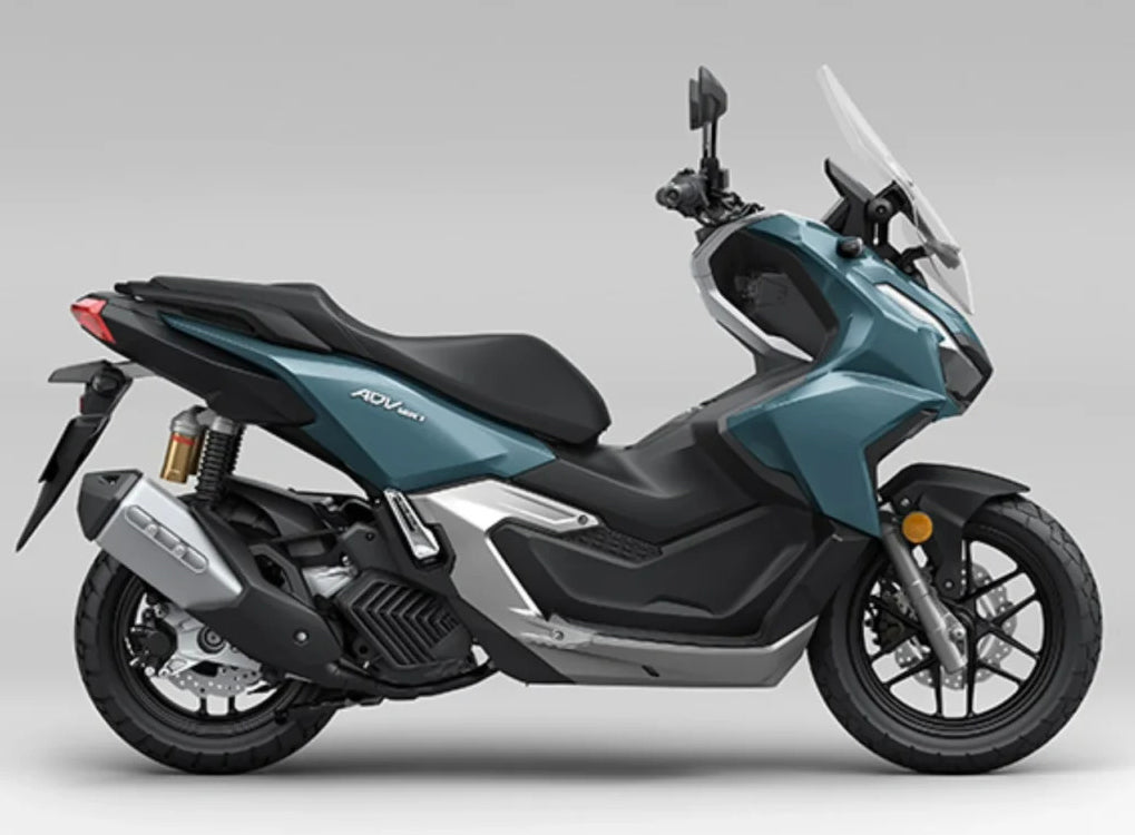 Amotopart 2022–2023 Honda ADV160 Schwarz Dunkelgrün Verkleidungsset