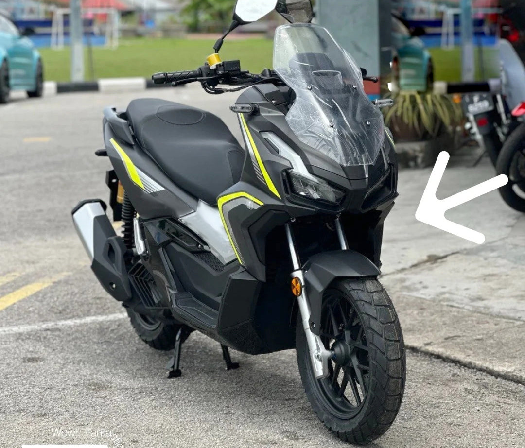 Amotopart 2022-2025 Honda ADV160 Black White Grey Yellow Fairing Kit