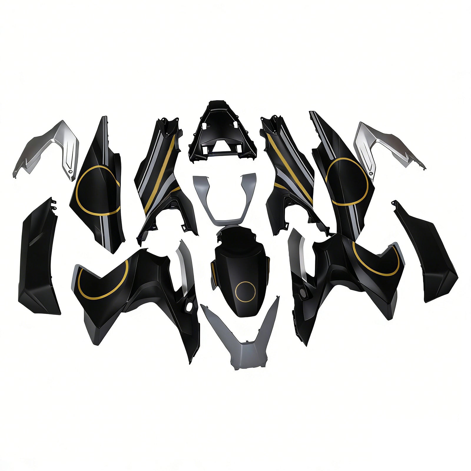 Amotopart 2022-2024 Honda Adv160 White Black Failing Kit
