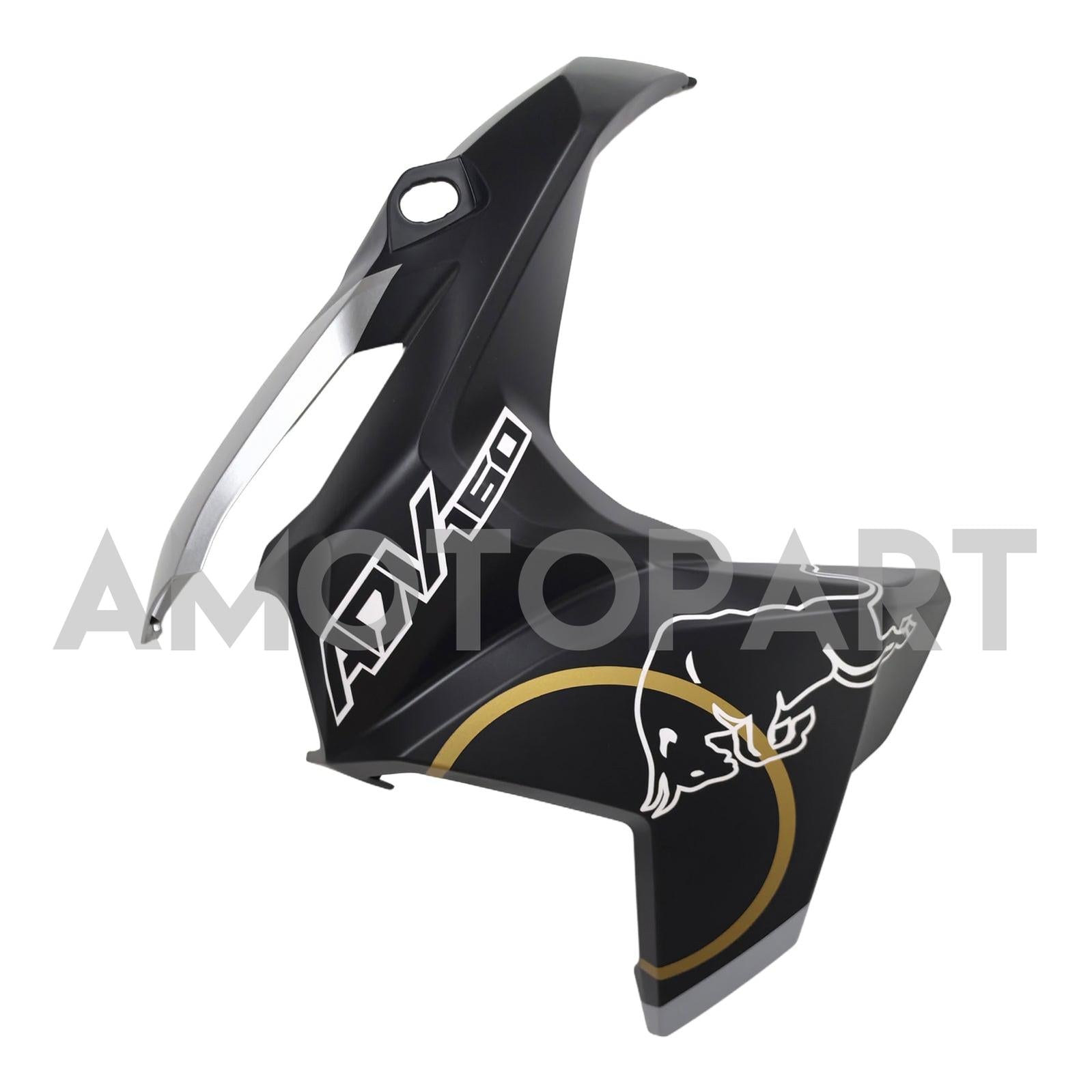 Amotopart 2022–2023 Honda ADV160 Weiß Schwarz Verkleidungsset