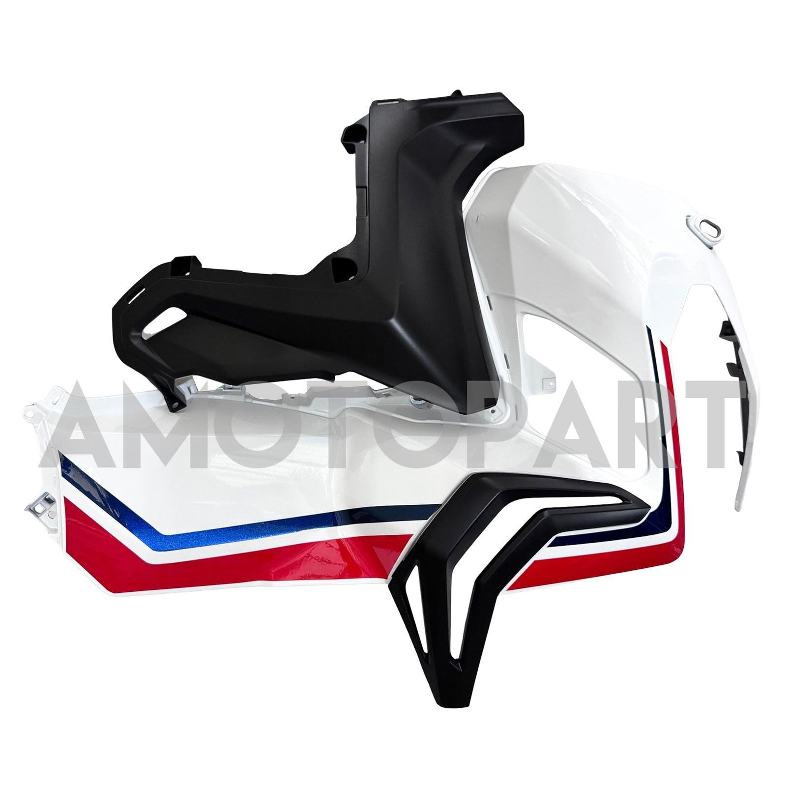 Amotopart 2017-2020 Honda XADV750 Black White Red Fairing Kit