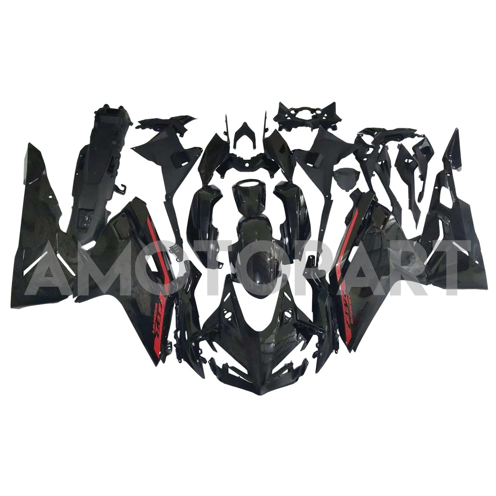 Amotopart 2023-2024 Honda CBR250RR Black Fairing Kit