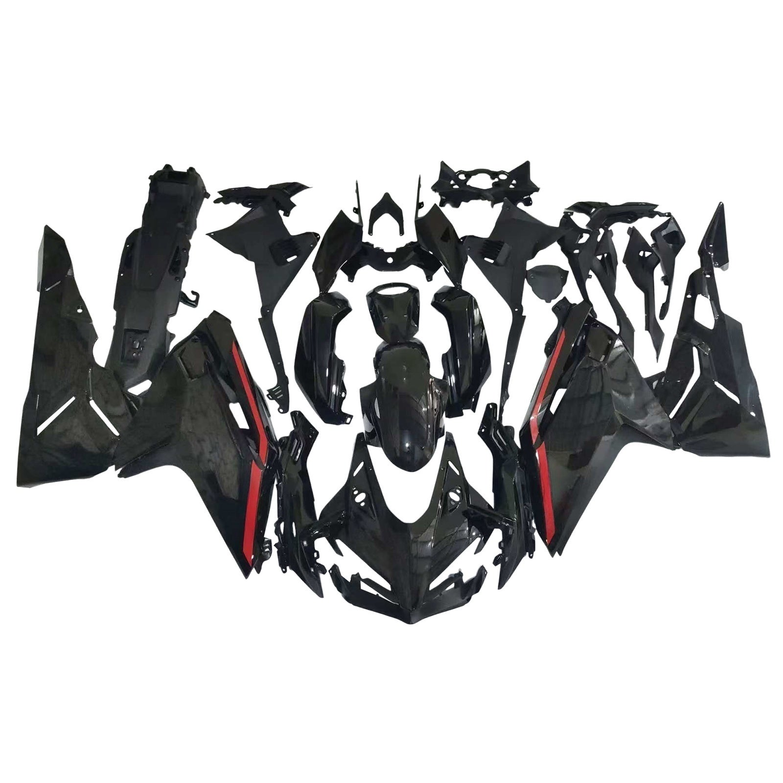 Amotopart 2023-2024 ホンダ CBR250RR ブラック フェアリングキット