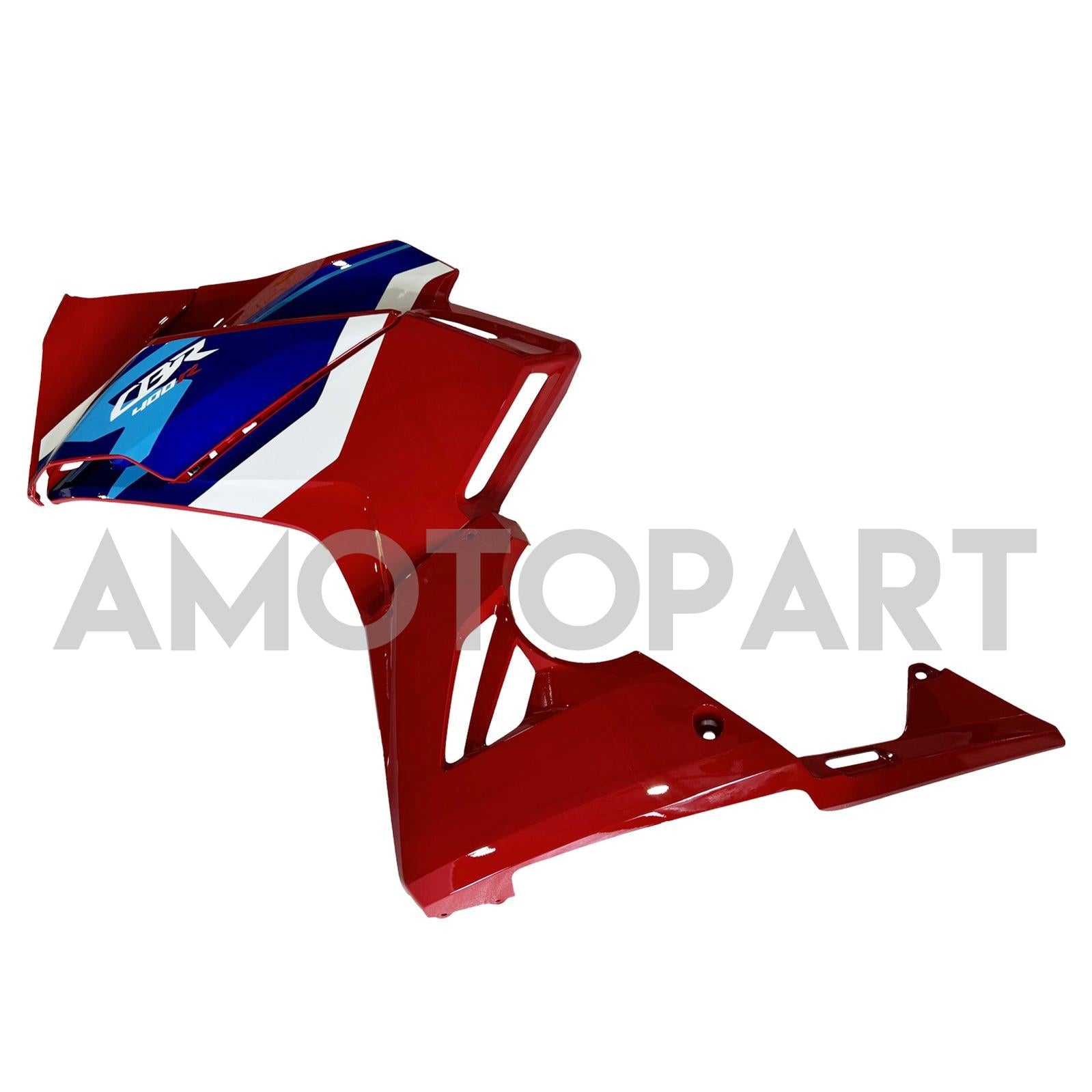 Amotopart 2024-2025 Honda CBR500R CBR400R Kit carenatura blu rosso