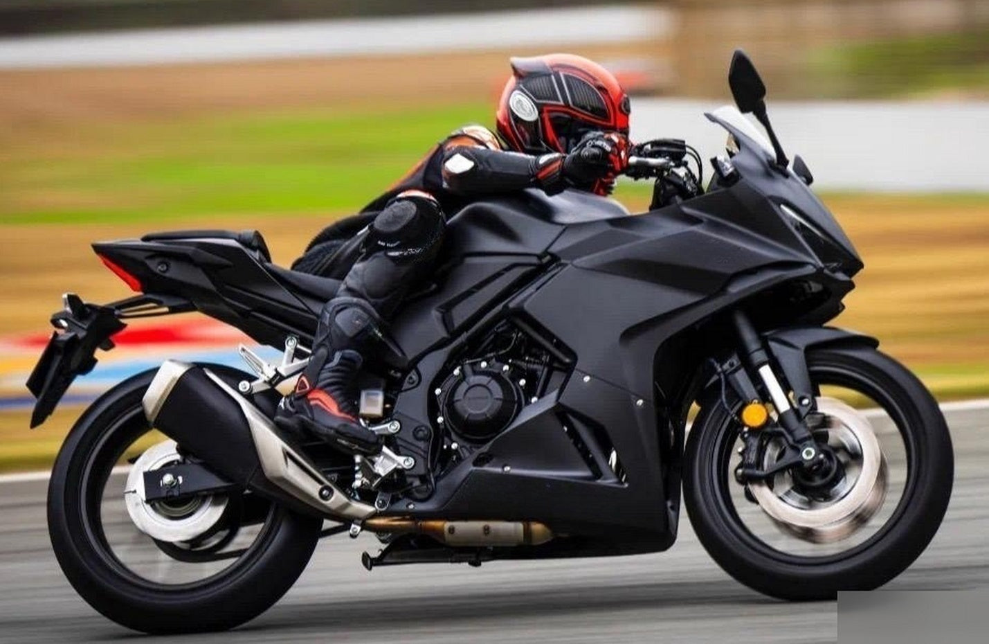 Amotopart 2024-2025 Honda CBR500R CBR400R Kit de carénage noir