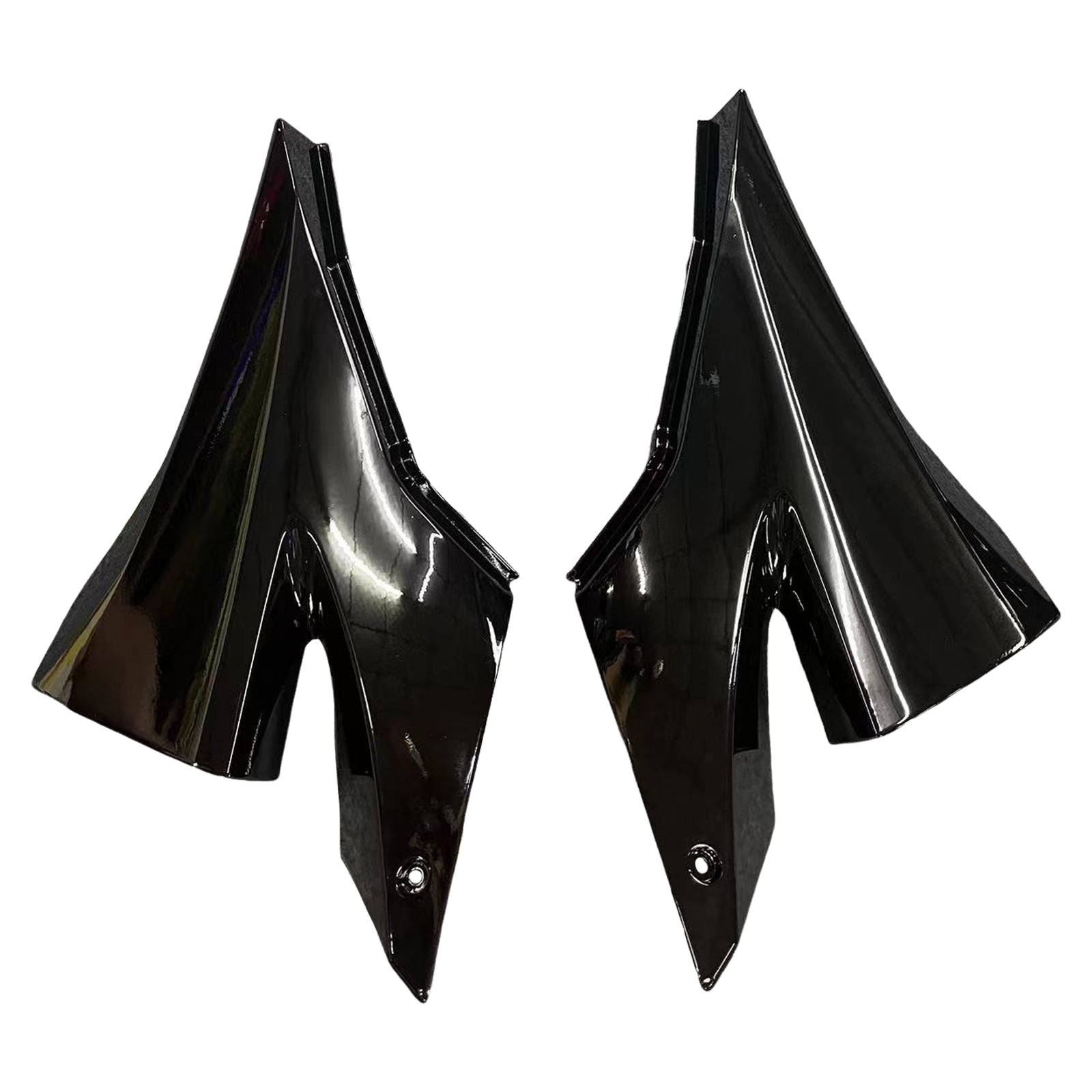 Amotopart Fairings Kawasaki Zx10R 2004-2005 Fairing Glossy Black Fairing Kit