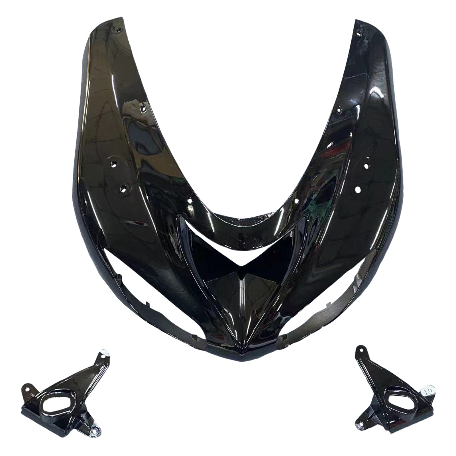 Amotopart Kawasaki Zx10R 06-07 Fairing Yellow Black Amotopart Plastic Kit