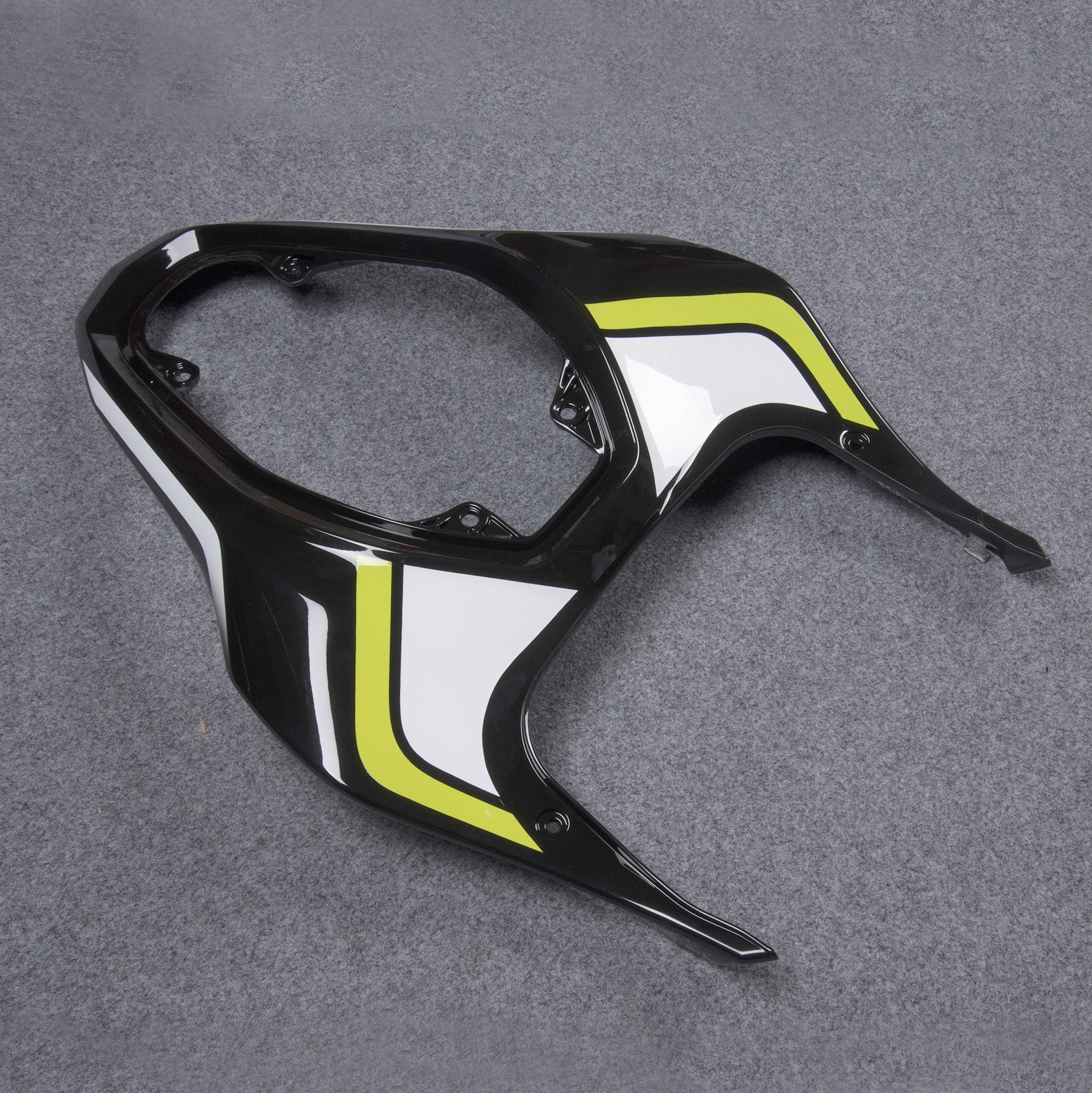 Amotopart 2017-2019 Kawasaki Z900 White Black Fairing Kit