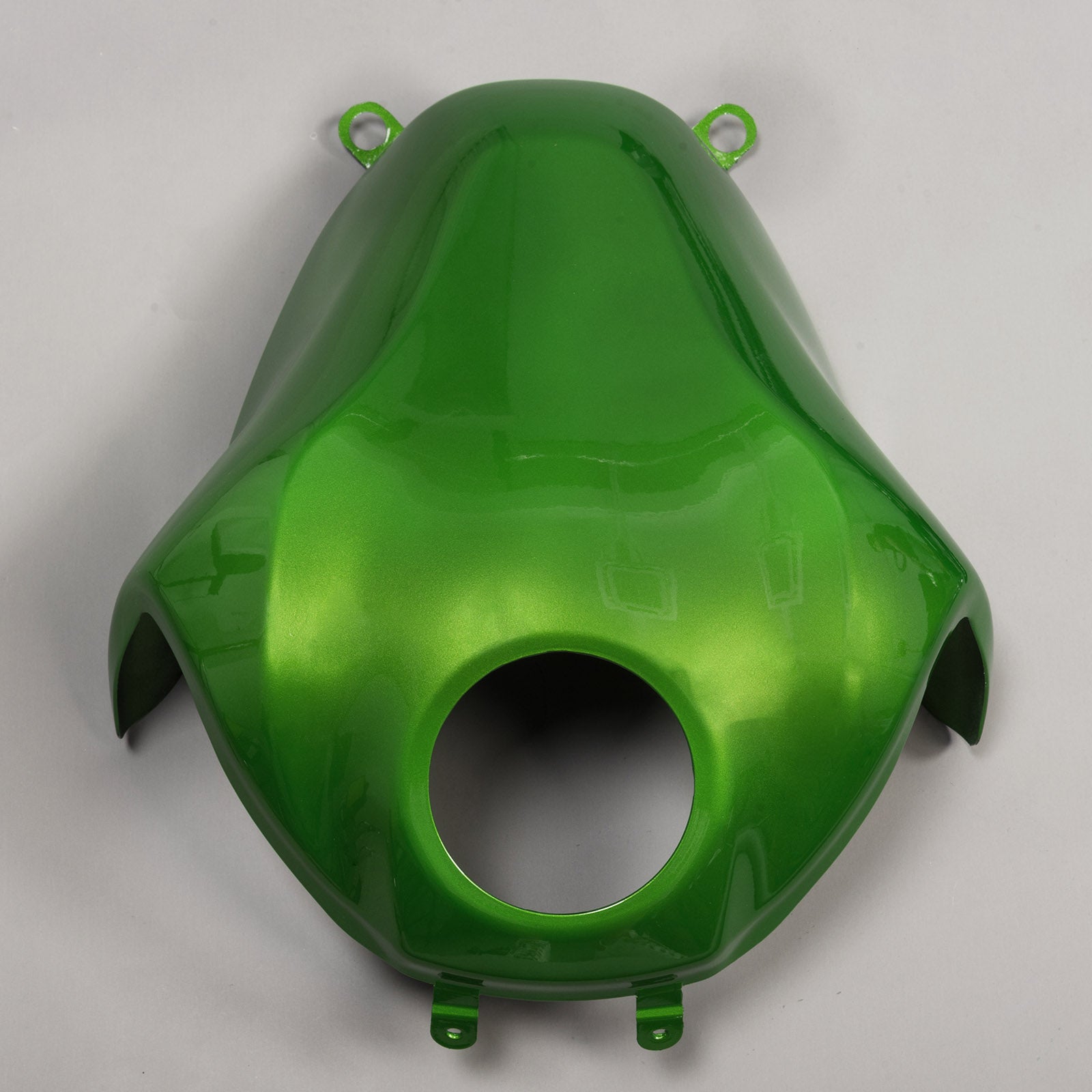 Amotopart 2017-2019 Kawasaki Z900 Green Black Fairing Kit