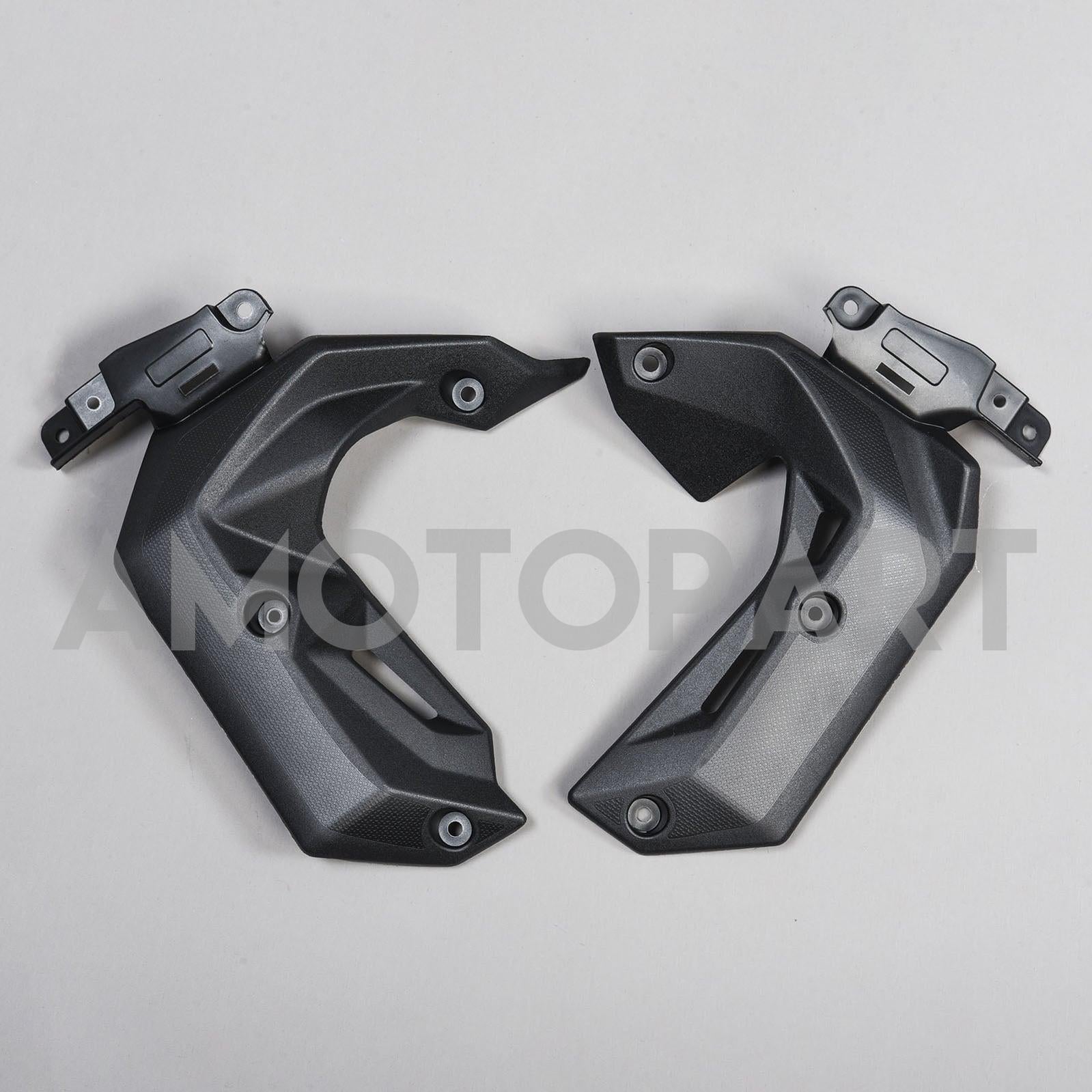 Amotopart 2017-2019 Kawasaki Z650 Black Fairring Kit