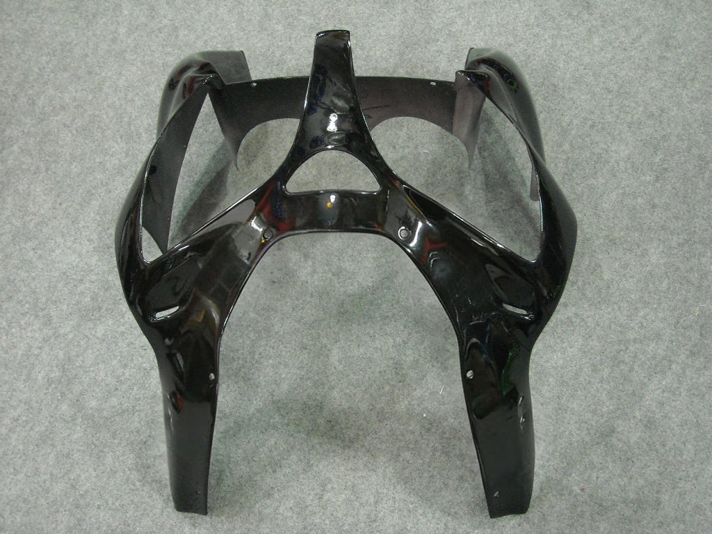 Amotopart Kawasaki 2000-2002 Zx6R 636/ZZR600 2005-2008 Fairing Black&Yellow Kit