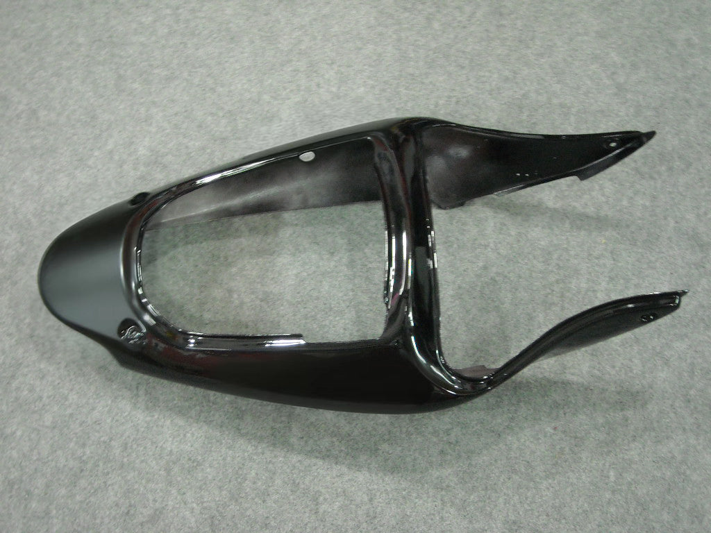 Amotopart Kawasaki 2000-2002 Zx6R 636/ZZR600 2005-2008 Fairing Black&Yellow Kit