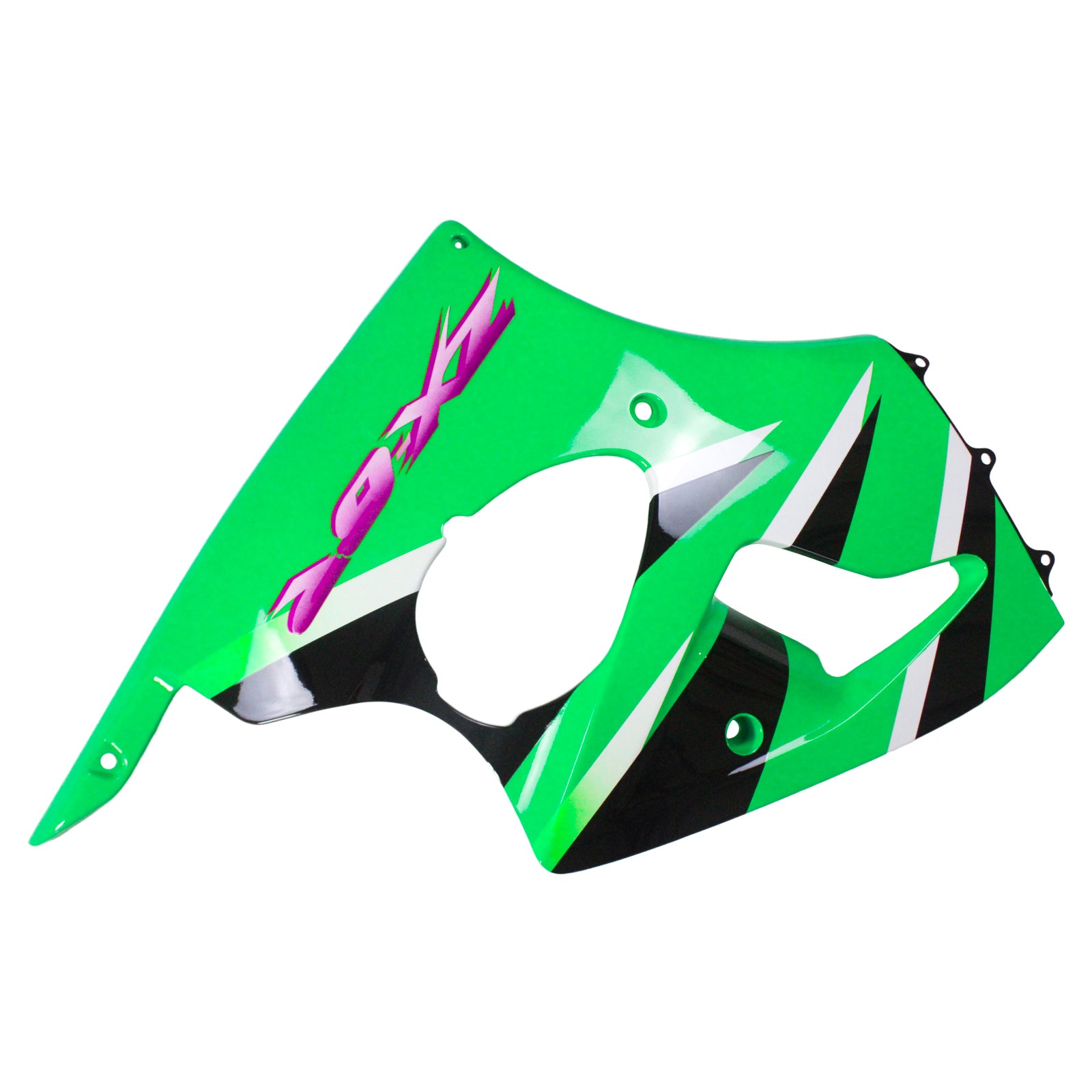 Amotopart Kawasaki 2000-2002 Zx6R 636/ZZR600 2005-2008 Fairing Green Kit