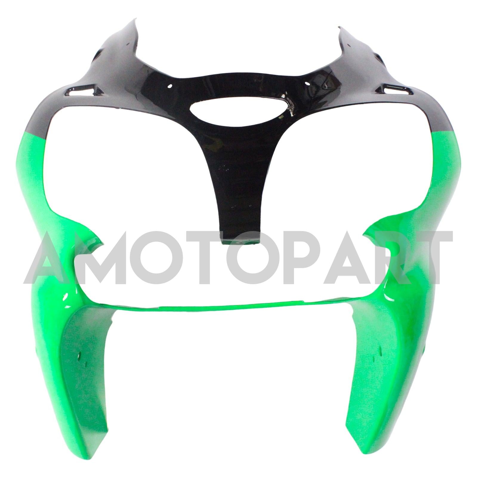 AMOTOPART KAWASAKI 2000-2002 ZX6R 636/ZZR600 2005-2008 KUNSTEN GROEN KIT