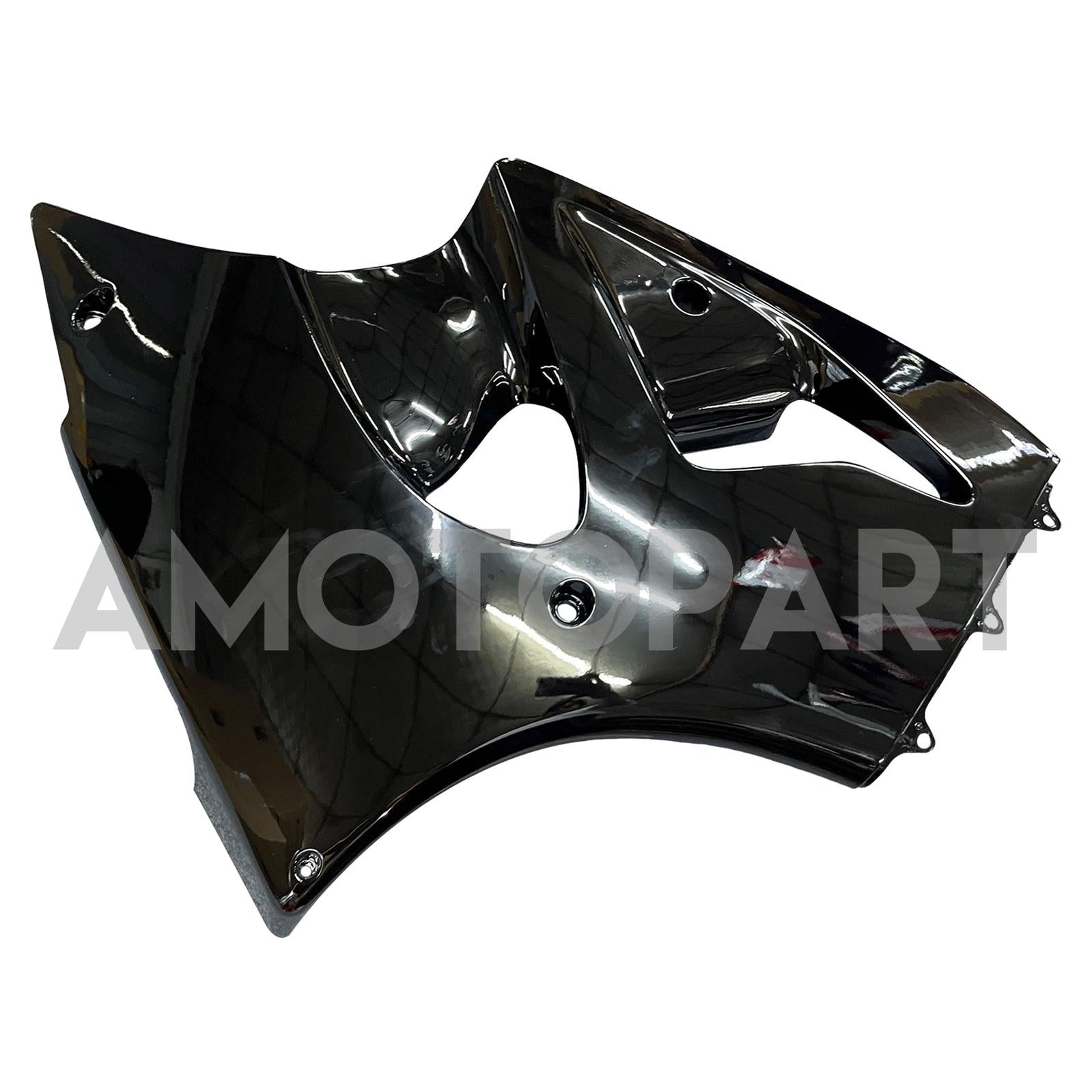 Amotopart Kawasaki 2000-2002 Zx6R 636/ZZR600 2005-2008 Fairing Gloss Black Kit