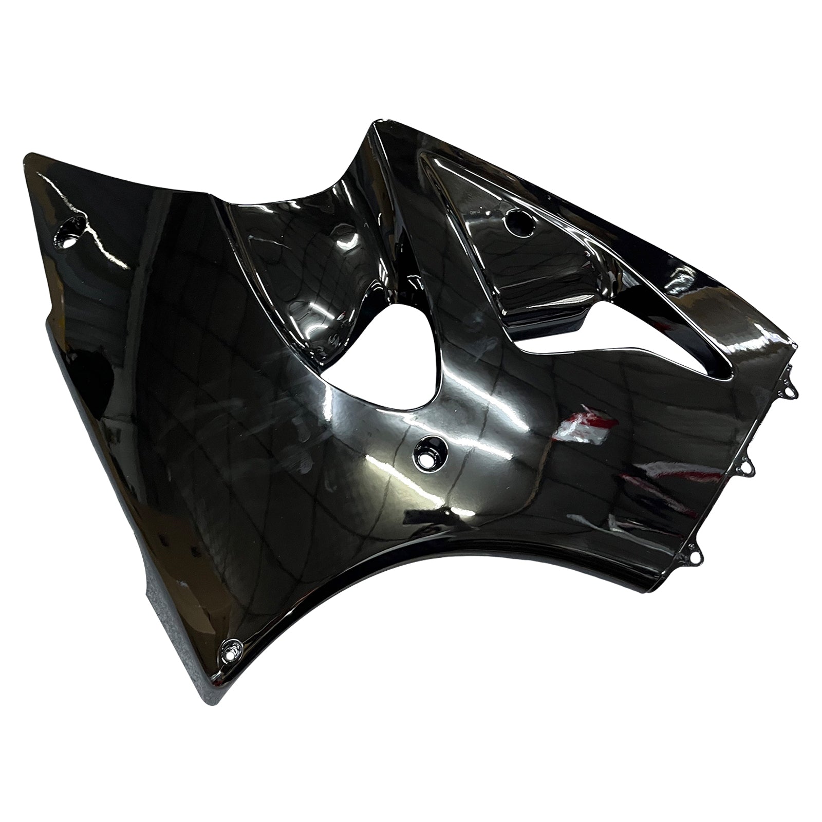 Amotopart Kawasaki 2000-2002 Zx6R 636/ZZR600 2005-2008 Fairing Gloss Black Kit