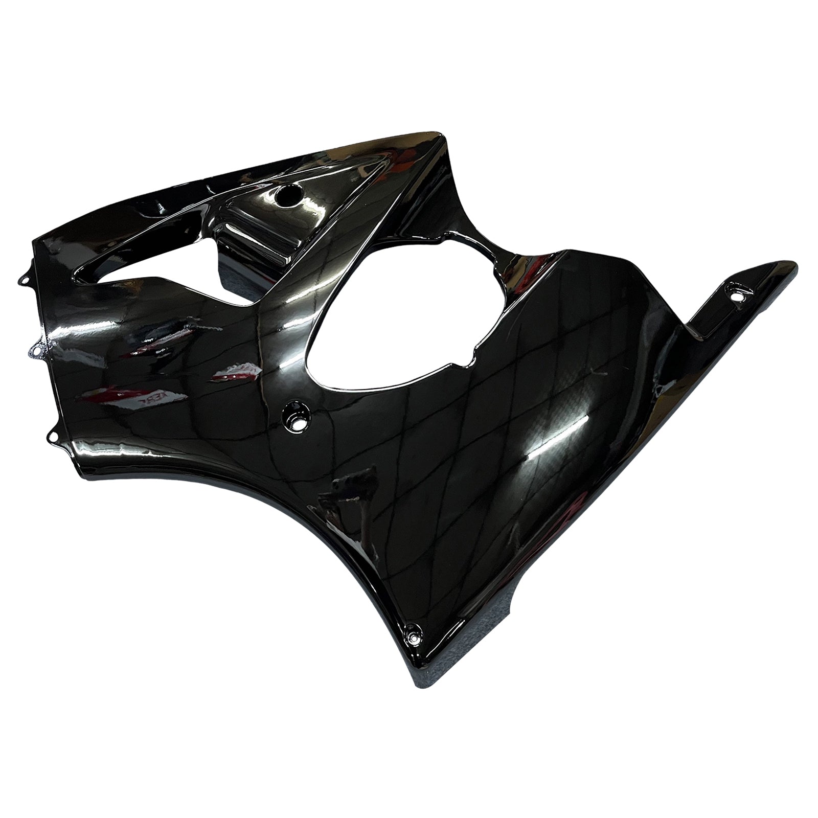 Amotopart Kawasaki 2000-2002 Zx6R 636/ZZR600 2005-2008 Fairing Gloss Black Kit