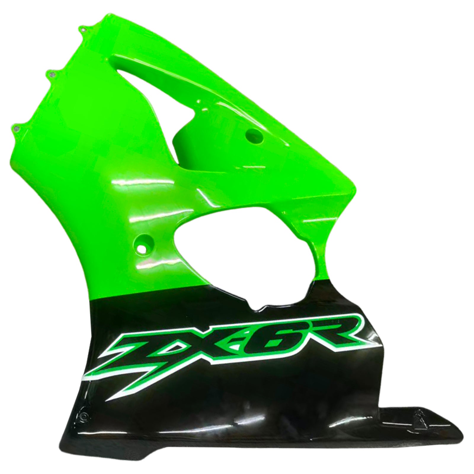 Amotopart Kawasaki 2000-2002 ZX6R 636/ZZR600 2005-2008 Verziehung Gloss Green Kit