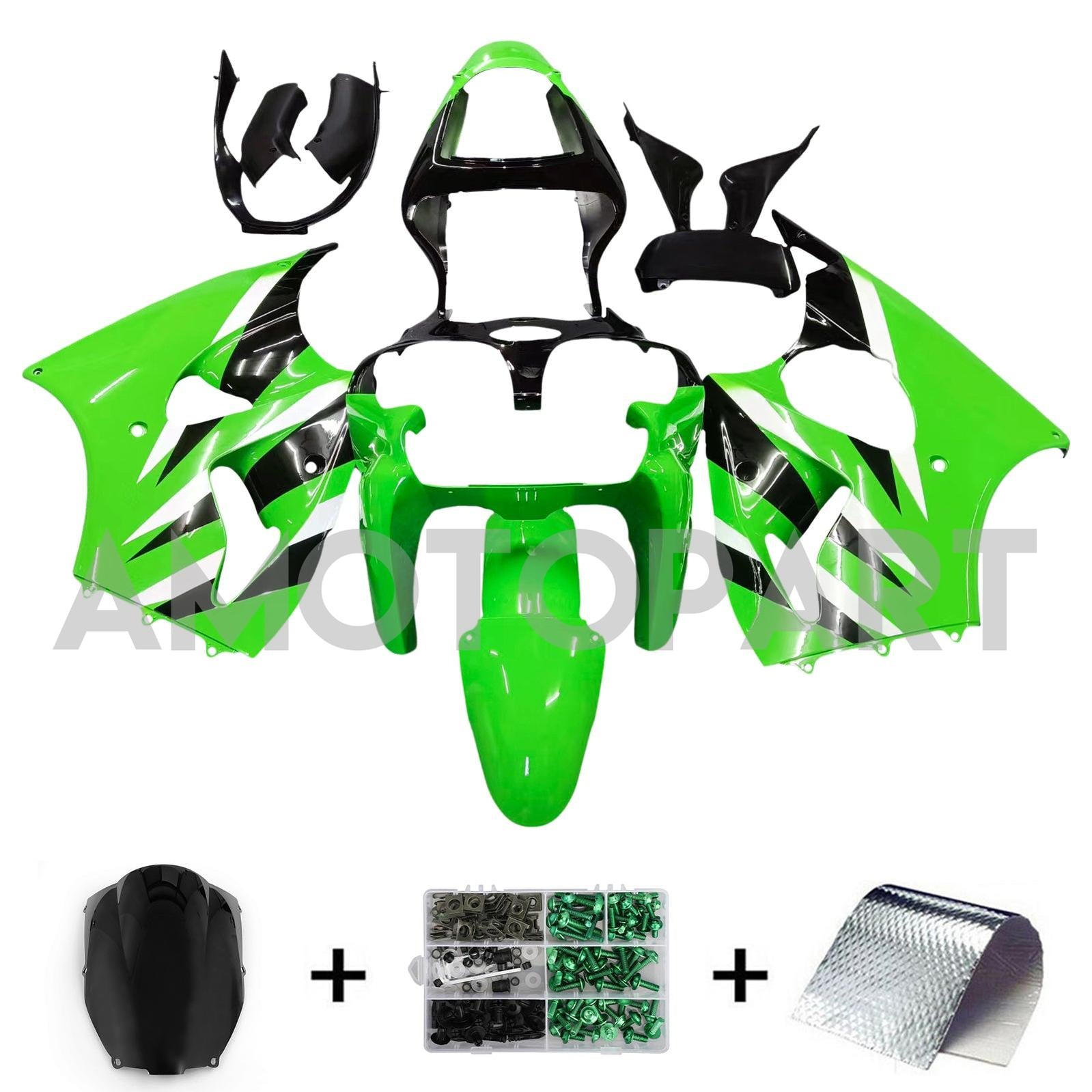 AMOTOPART KAWASAKI 2000-2002 ZX6R 636/ZZR600 2005-2008 KUBSEN