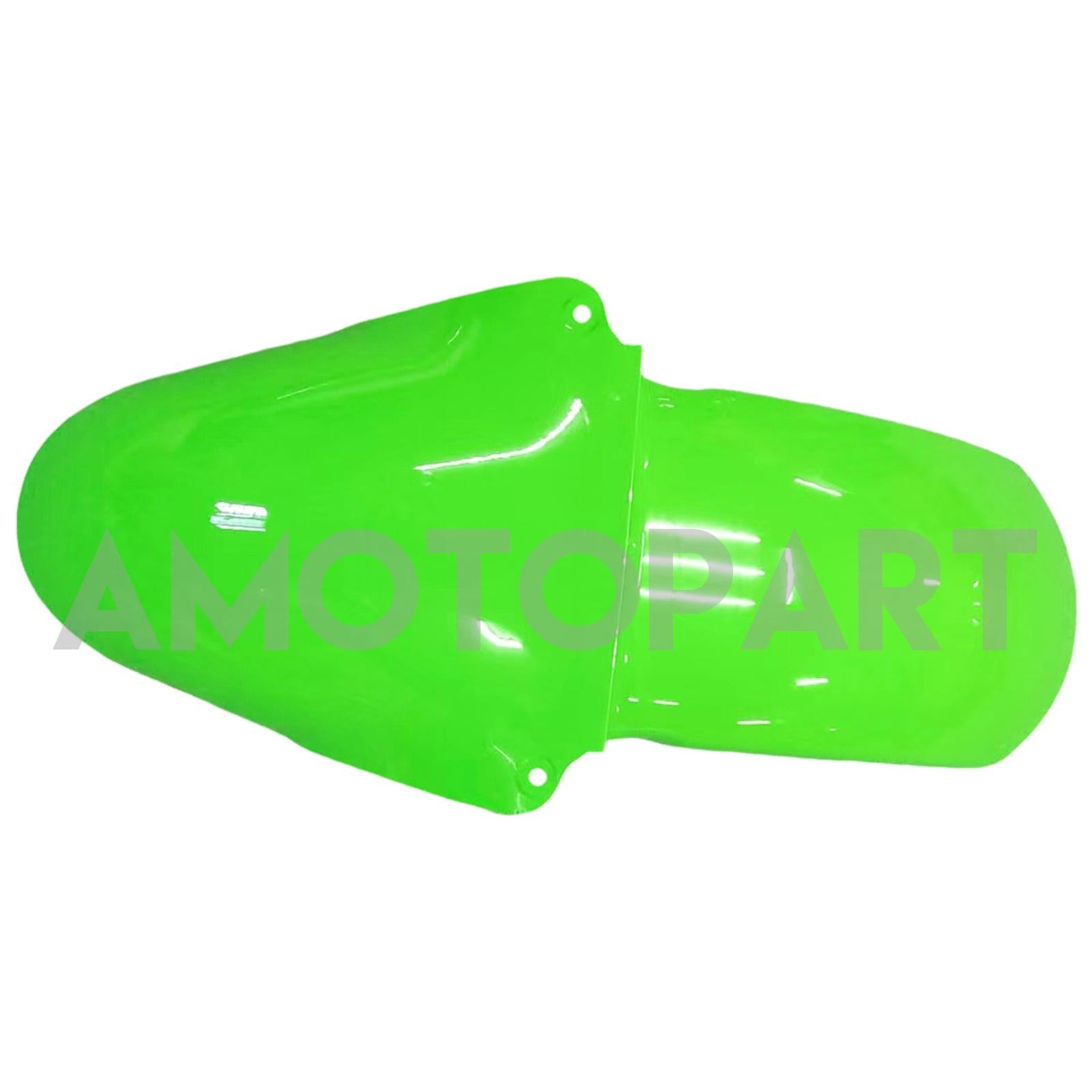 Amotopart Kawasaki 2000-2002 ZX6R 636/ZZR600 2005-2008 Verziehung Schwarzes Grün Kit