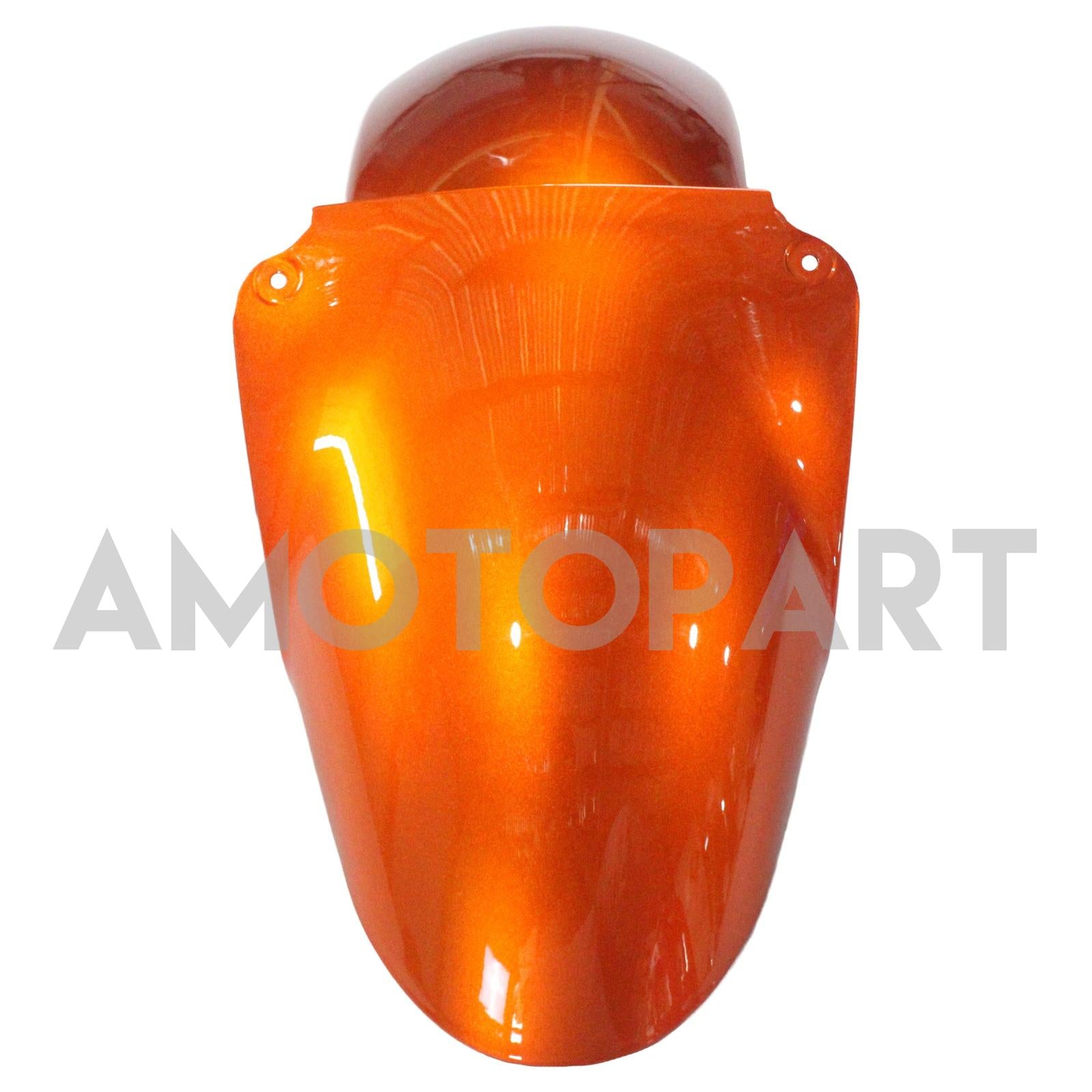 Amotopart Kawasaki 2000-2002 Zx6R 636/ZZR600 2005-2008 Carenado Naranja Negro Kit