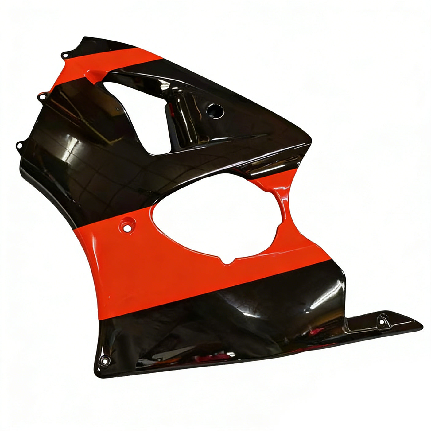 Amotopart 2000-2002 Kawasaki ZX6R 636 & 2005-2008 ZZR600 oranje zwarte kuipset