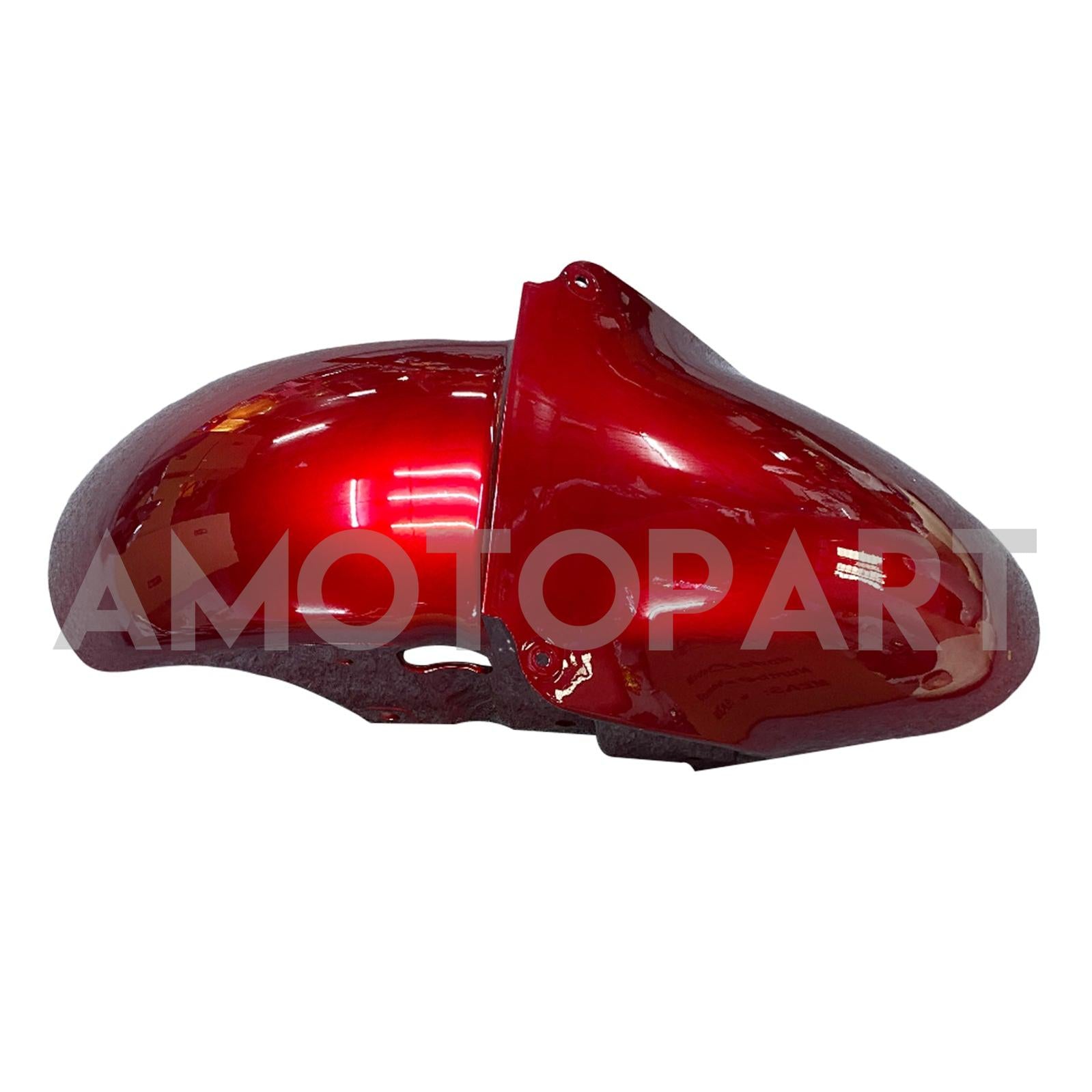 Amotopart 2000-2002 Kawasaki ZX6R 636 & 2005-2008 Kawasaki Zzr600 Red Gray & Logo Fairing Kit