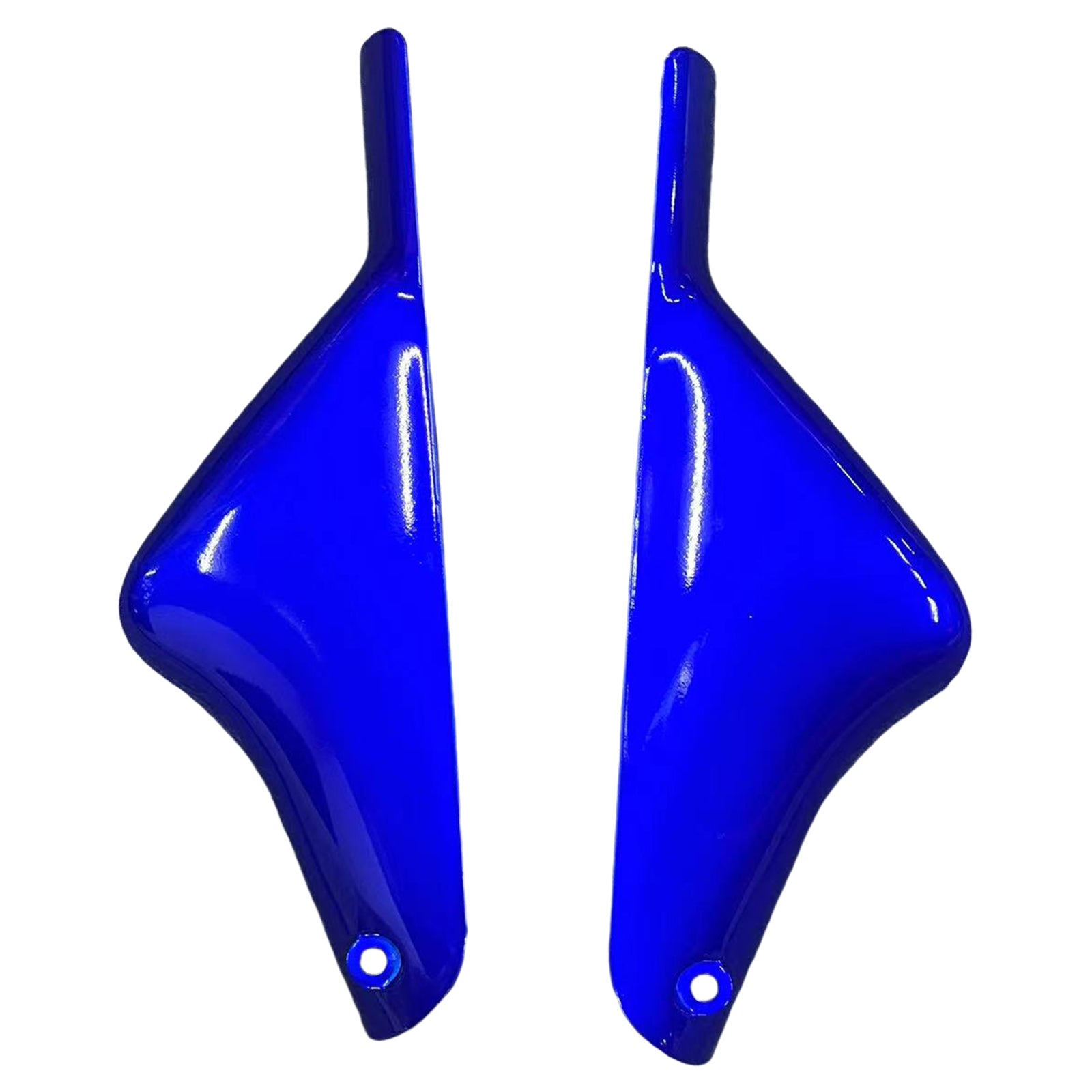 Amotopart 2000-2002 Kawasaki ZX6R 636 & 2005-2008 Kawasaki ZZR600 Glossy Black Blue Fairing Kit