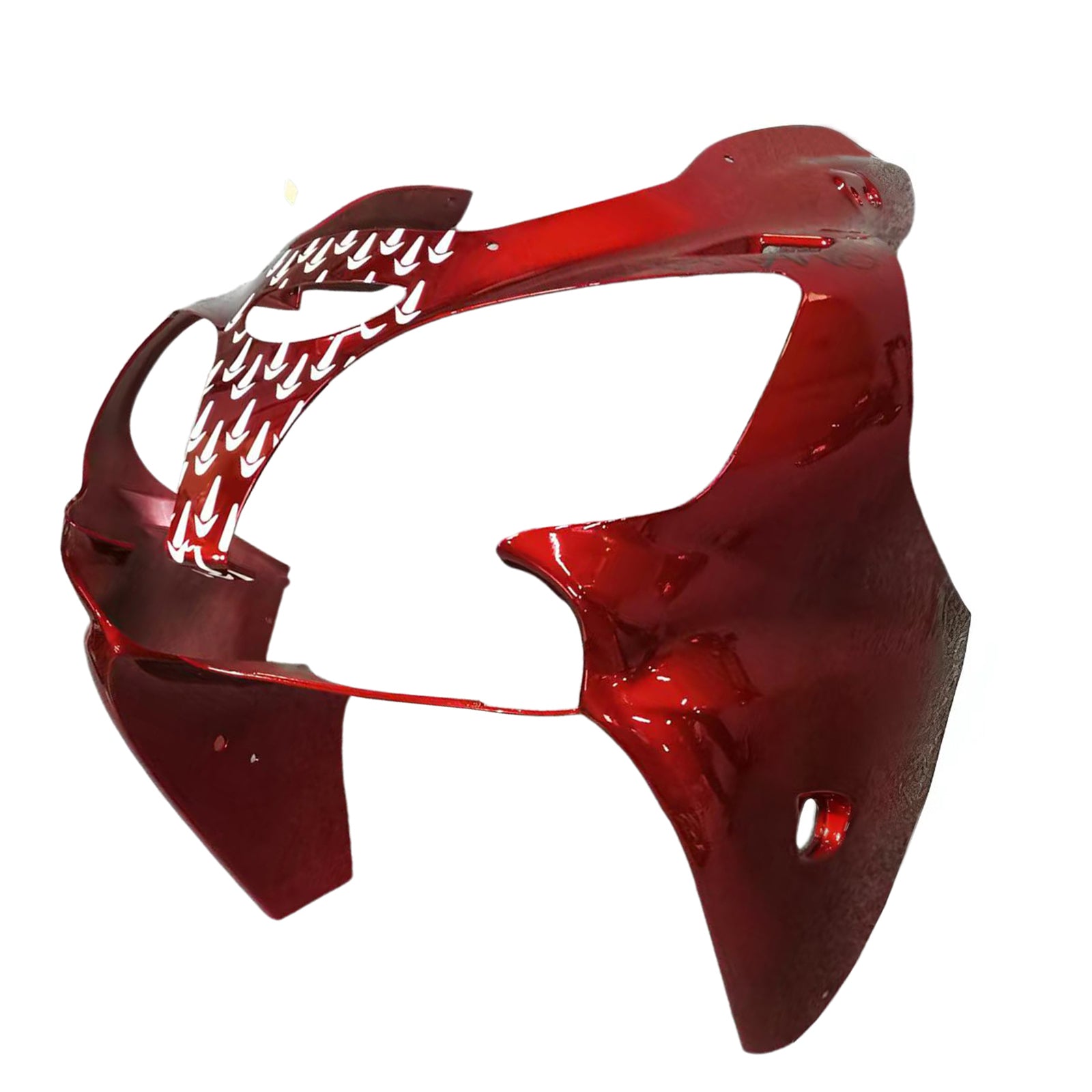 Amotopart 2000–2002 Kawasaki ZX6R 636 & Kawasaki ZZR600 (2005–2008), Rot/Schwarz & Logo Verkleidungssatz