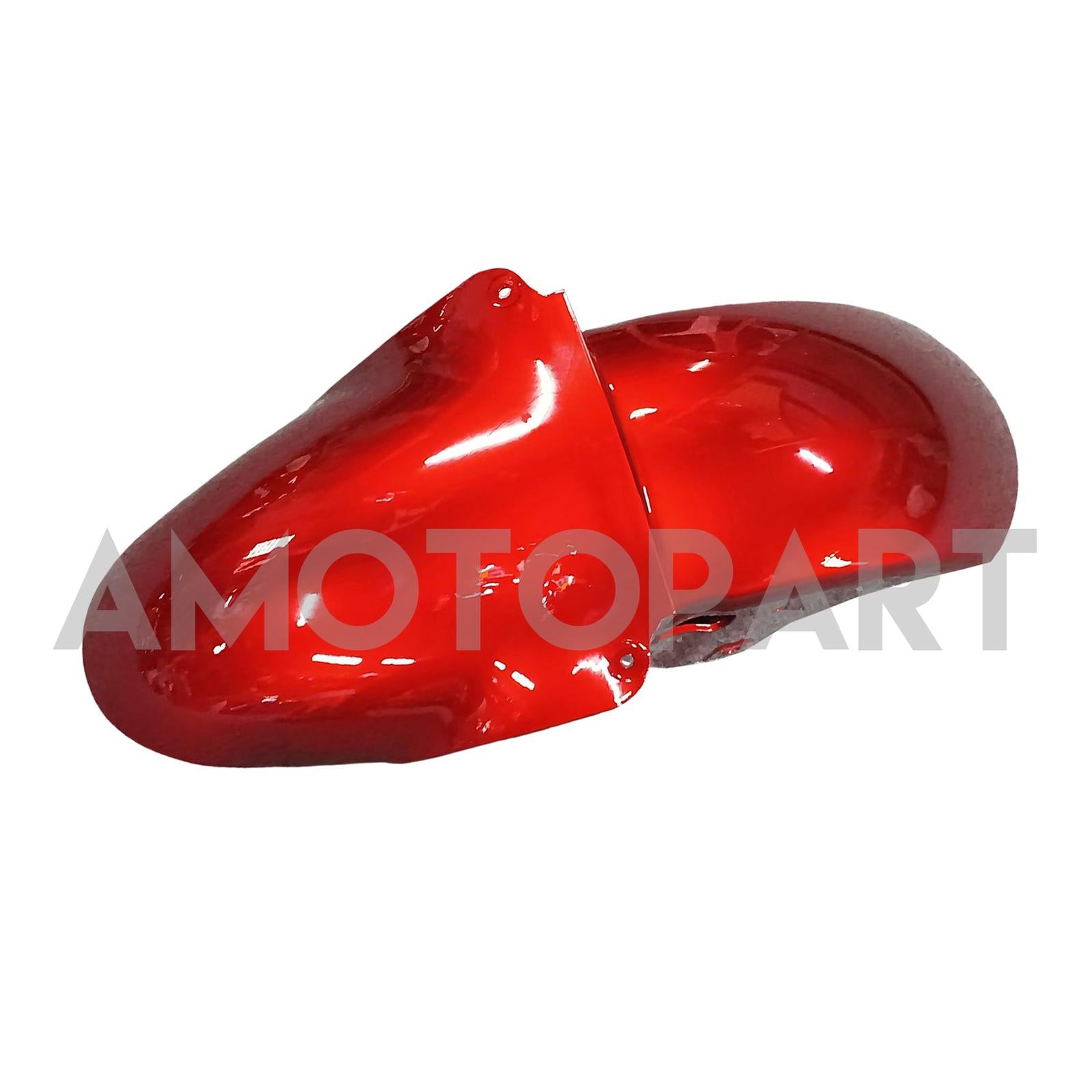 Amotopart 2000–2002 Kawasaki ZX6R 636 & 2005–2008 Kawasaki ZZR600 Rot Schwarz & Logo-Verkleidungssatz