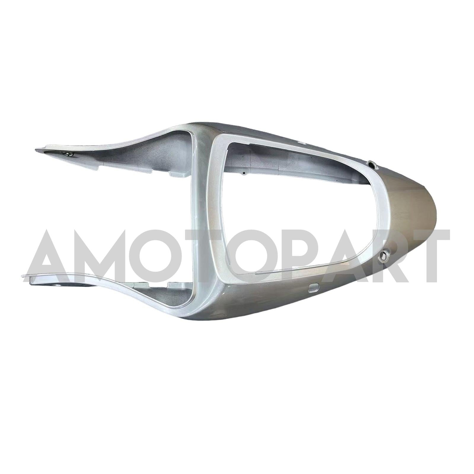 Amotopart 2000-2002 Kawasaki ZX6R 636 & 2005-2008 Kawasaki ZZR600 Silver Fairing Kit